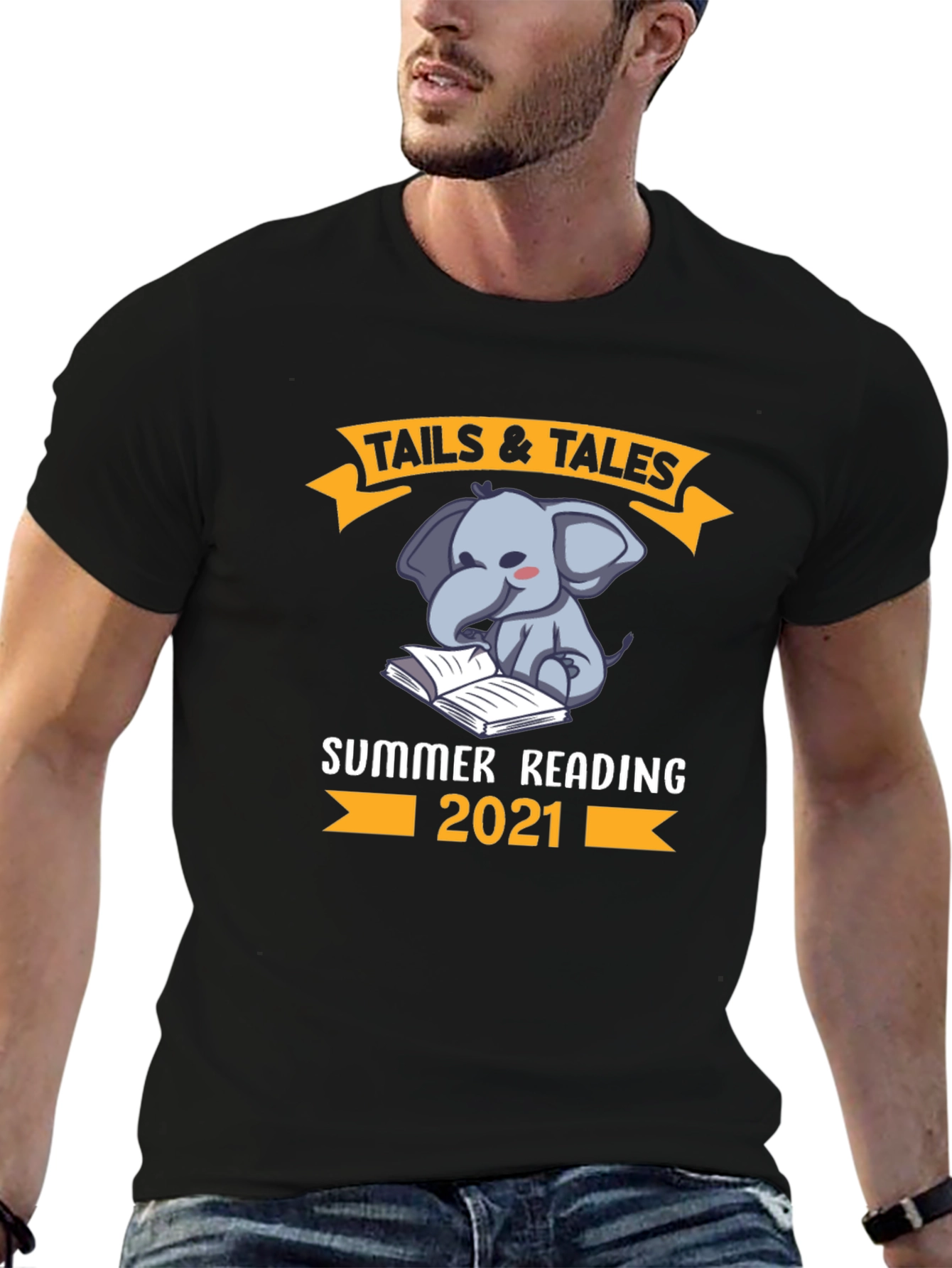 Tails & Tales Summer Reading 2021 T-Shirt
