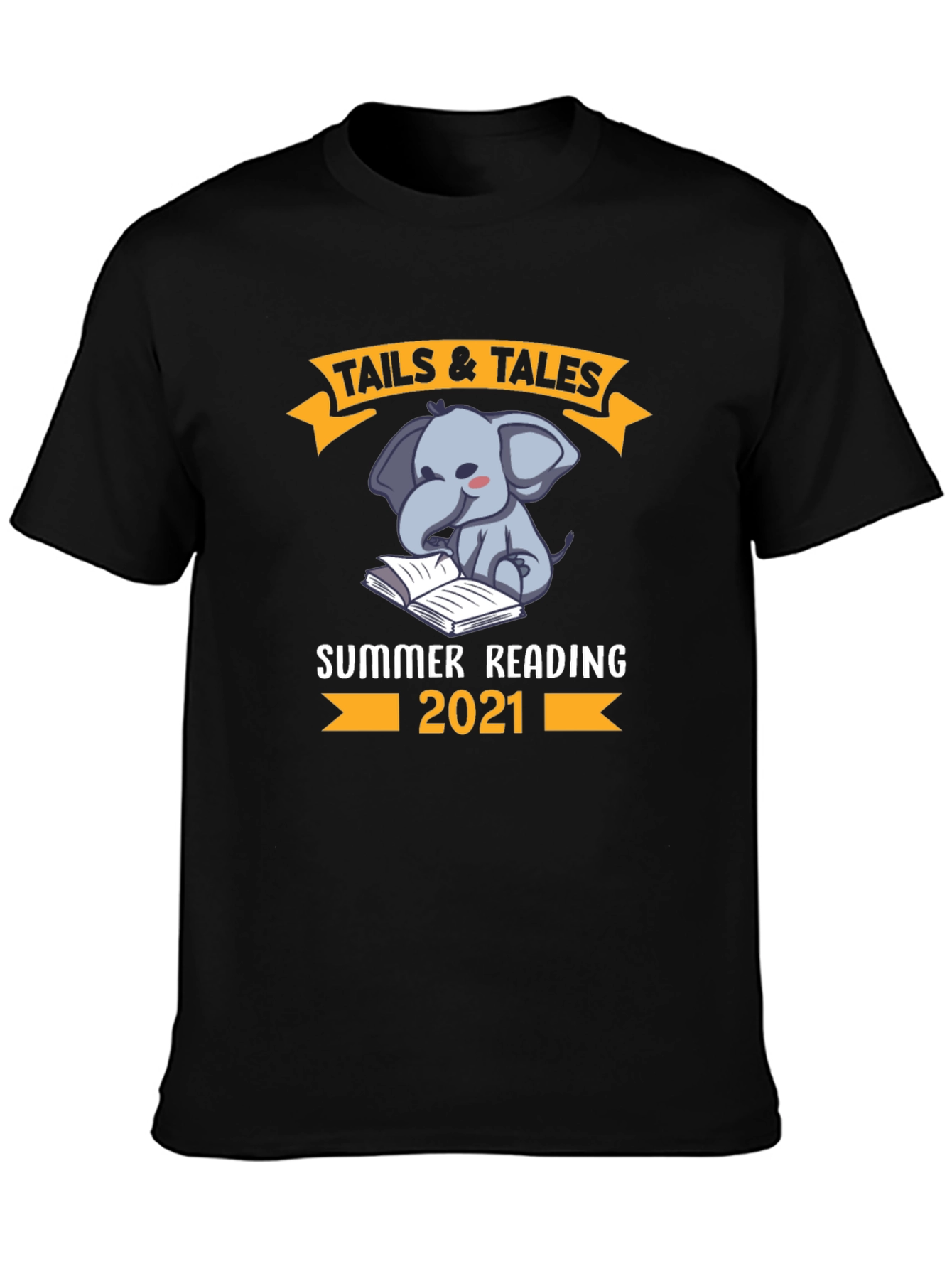 Tails & Tales Summer Reading 2021 T-Shirt