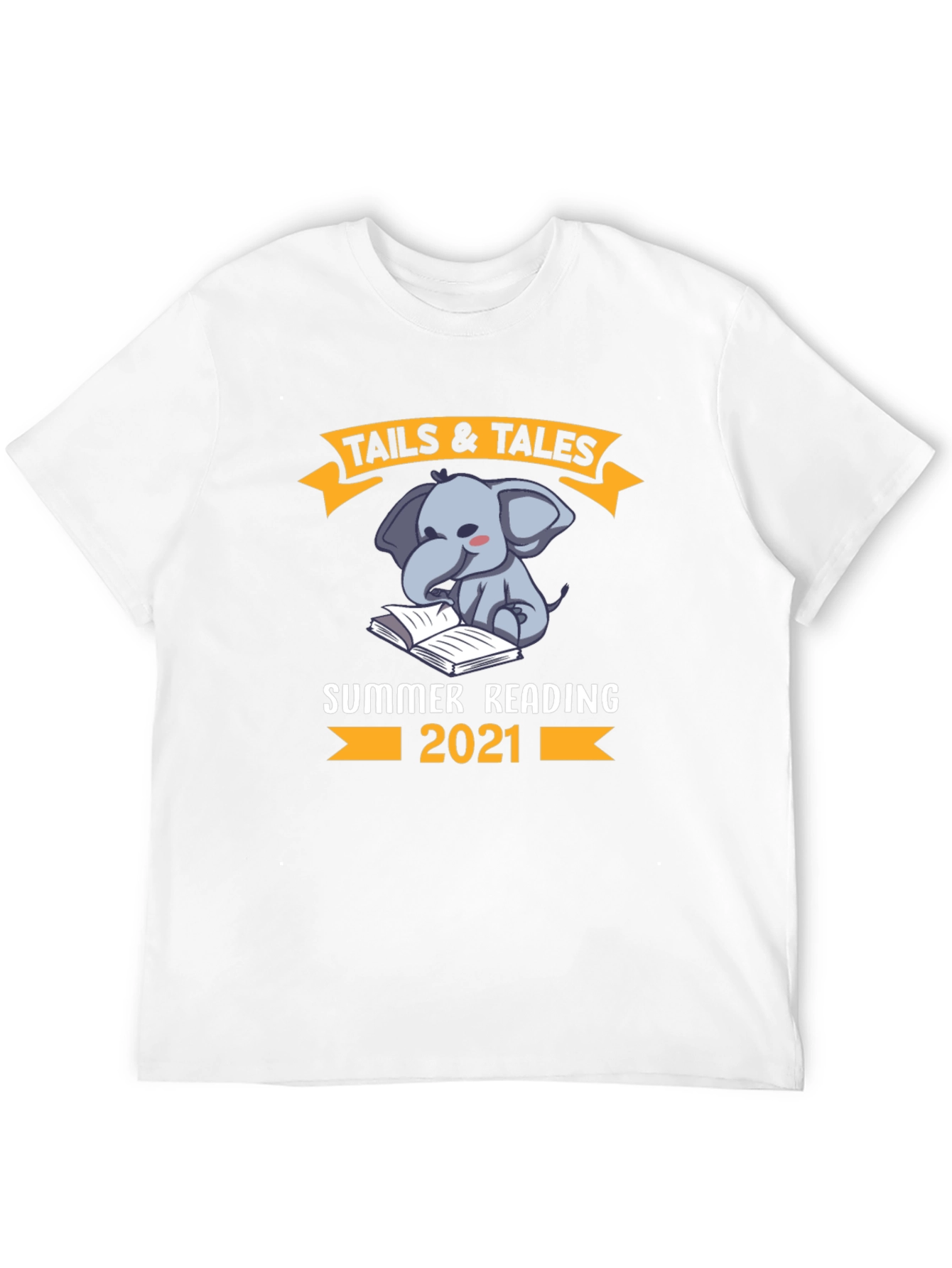 Tails & Tales Summer Reading 2021 T-Shirt