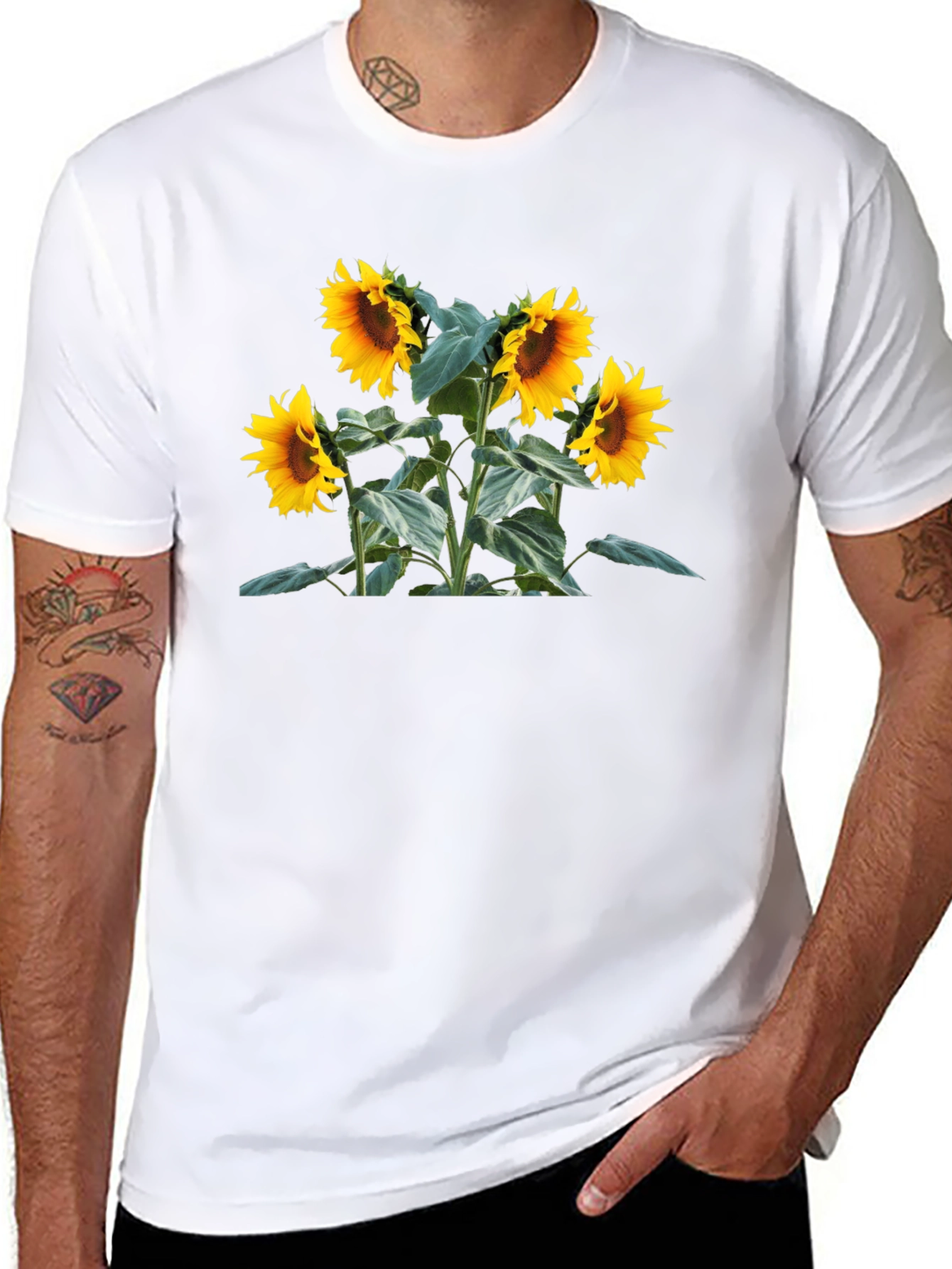 Sunflower Graphic T-Shirt