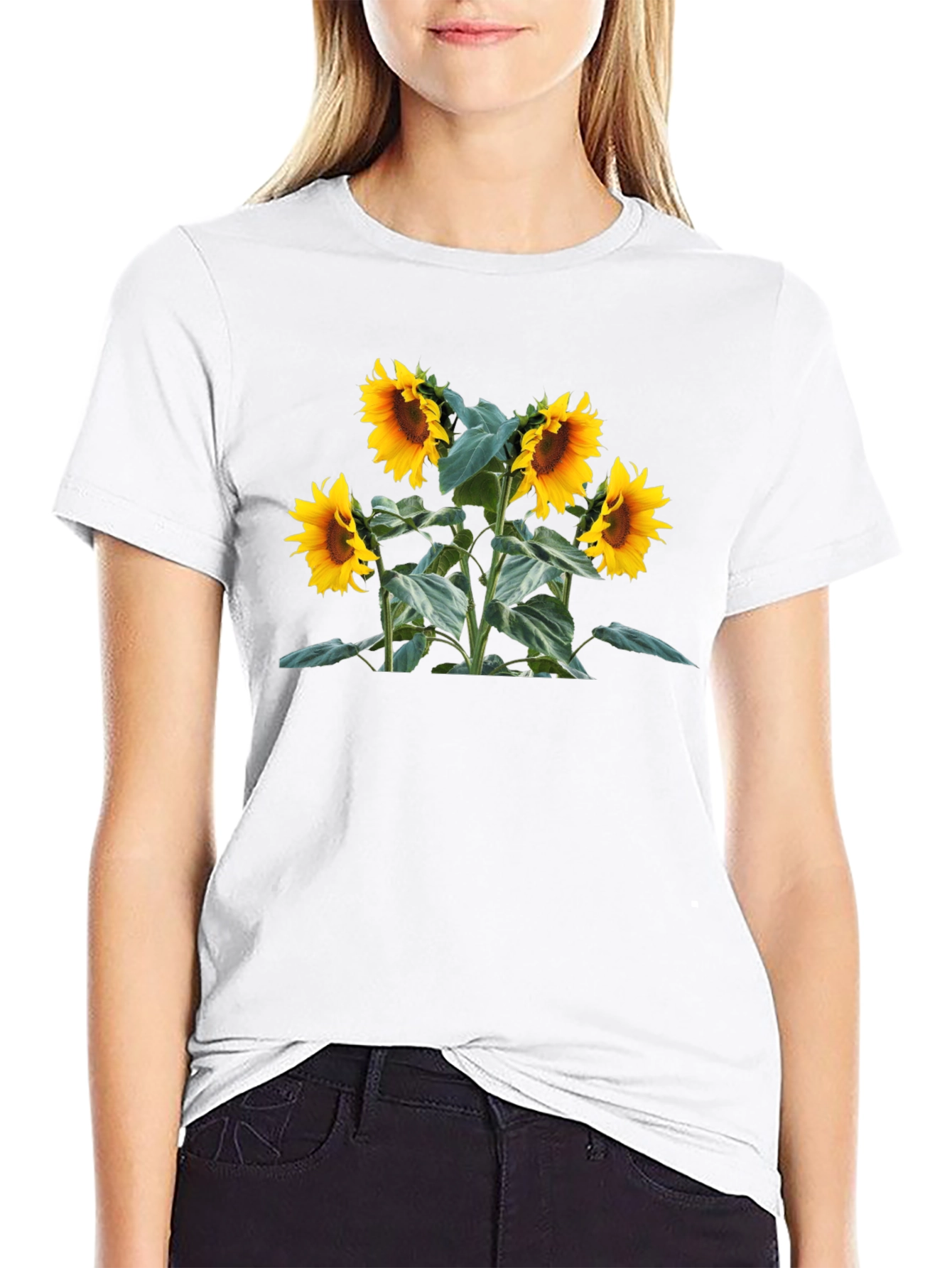 Sunflower Graphic T-Shirt