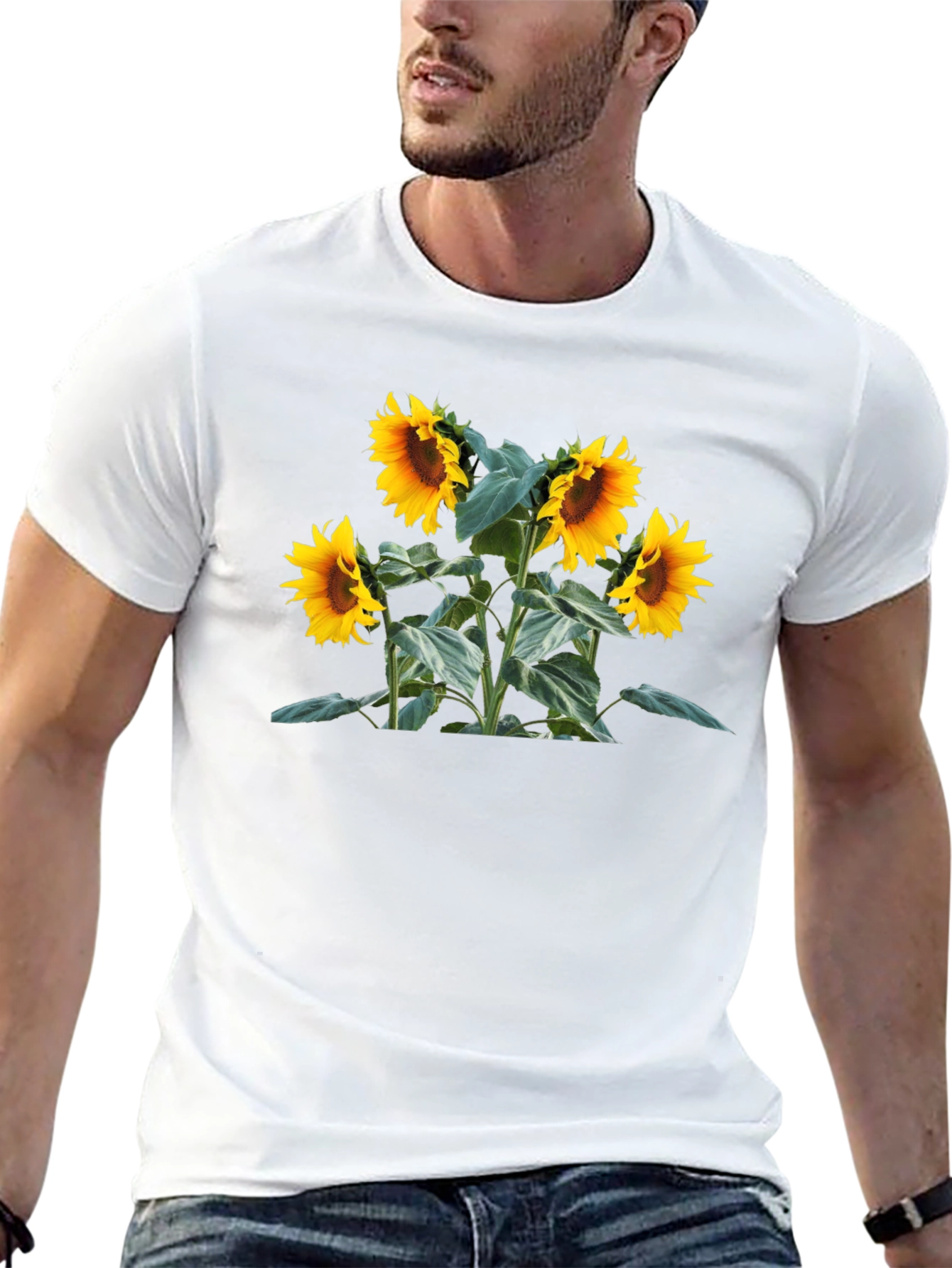 Sunflower Graphic T-Shirt