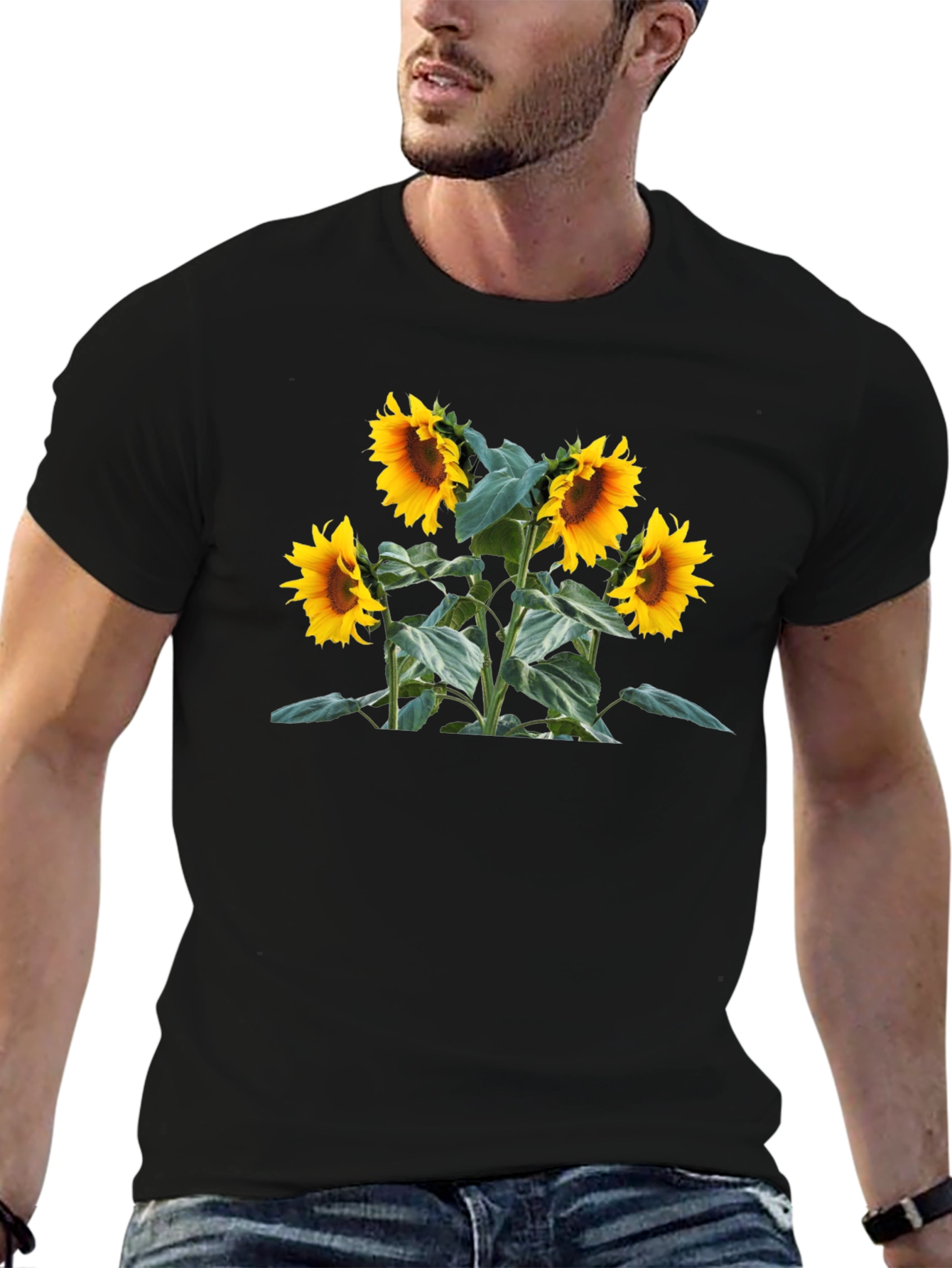 Sunflower Graphic T-Shirt