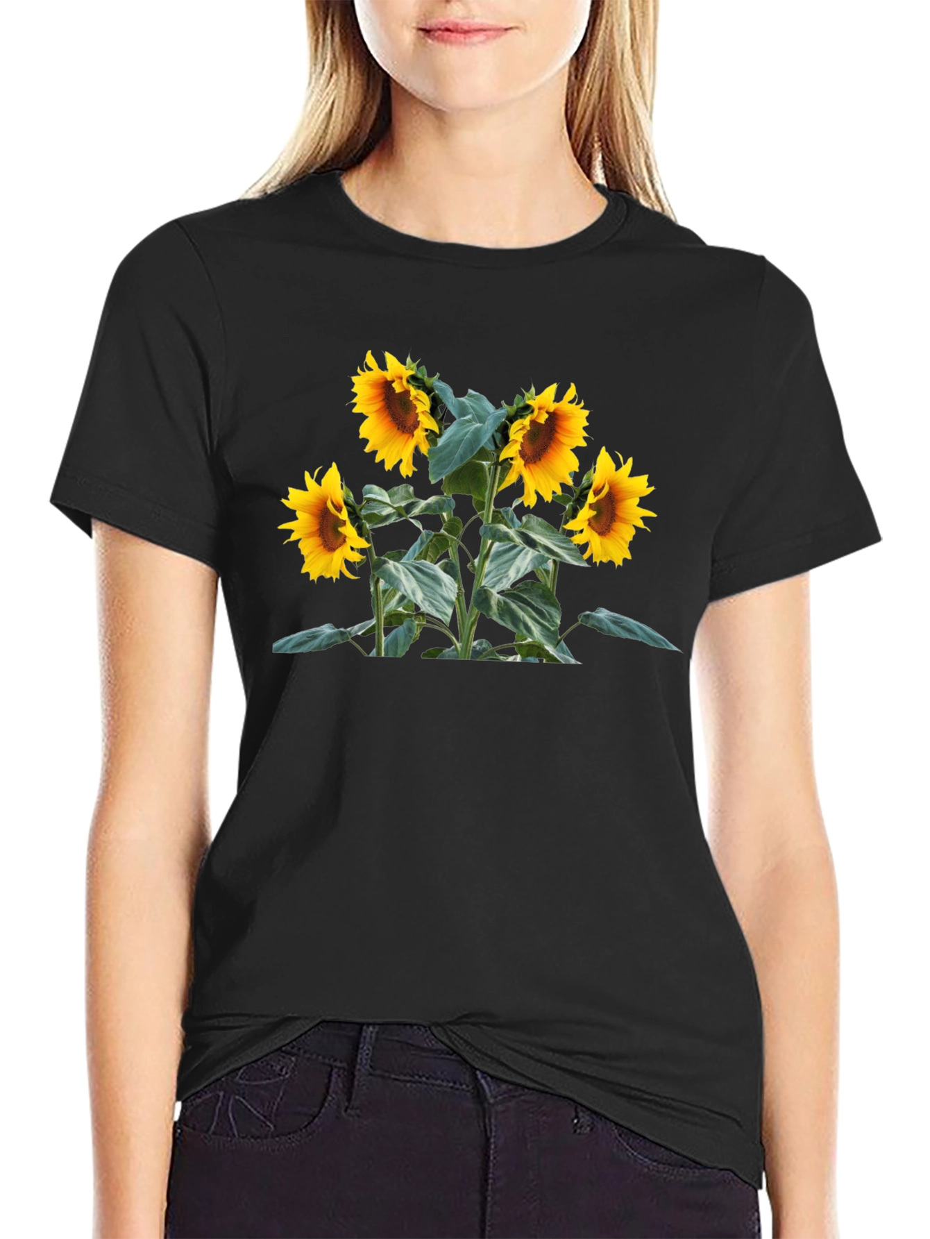 Sunflower Graphic T-Shirt