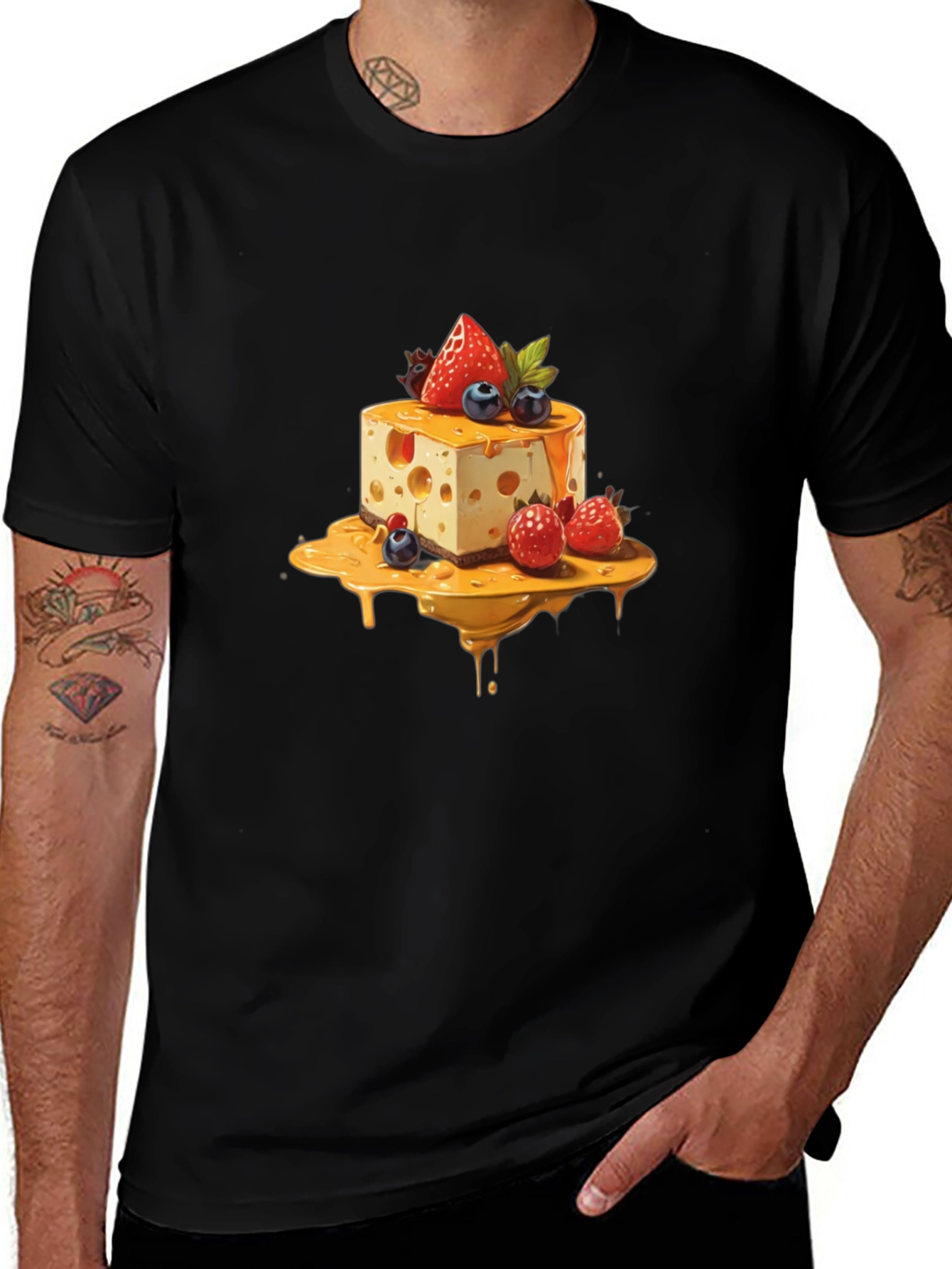 Sweet Treat T-Shirt: Cheese Cake Design