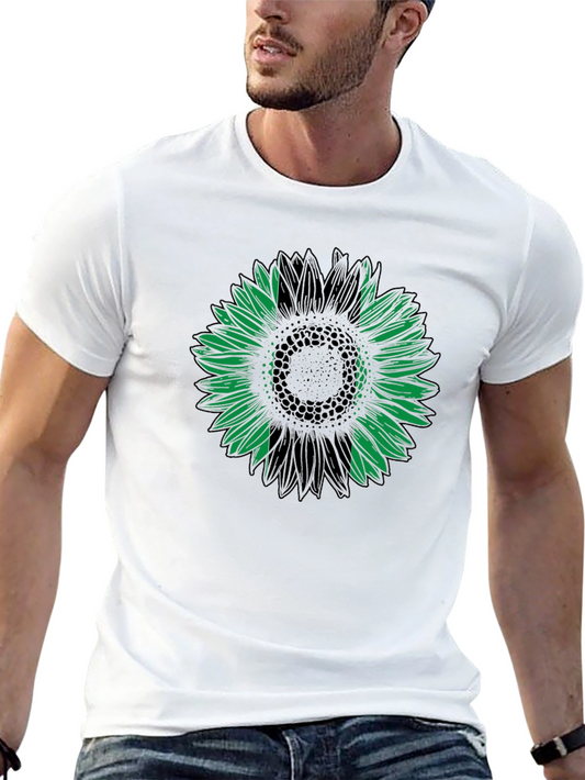Sunflower Nigeria Flag T-Shirt