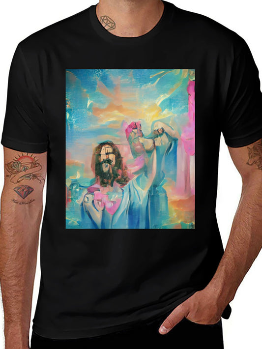 Abstract Art Tee - Unique Graphic Print T-Shirt