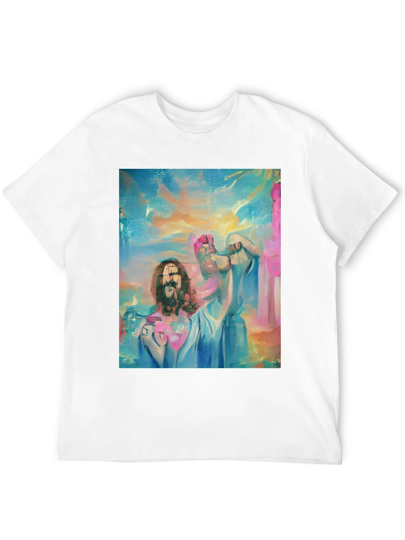 Abstract Art Tee - Unique Graphic Print T-Shirt