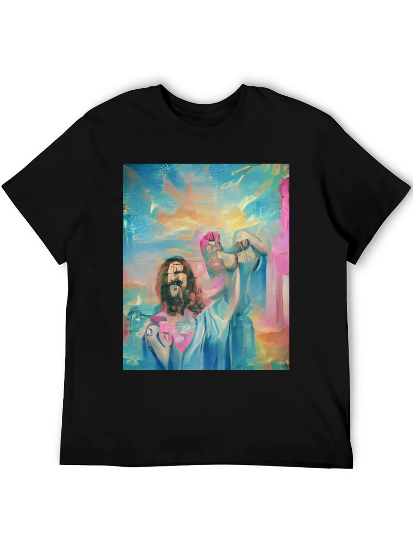 Abstract Art Tee - Unique Graphic Print T-Shirt