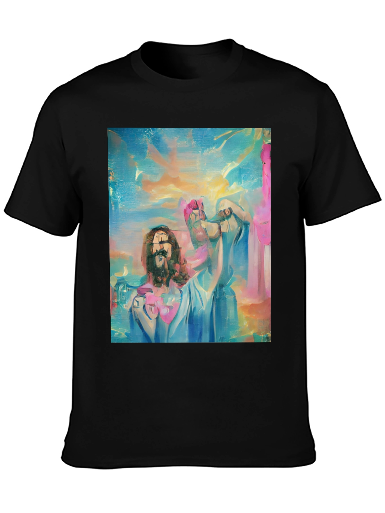 Abstract Art Tee - Unique Graphic Print T-Shirt