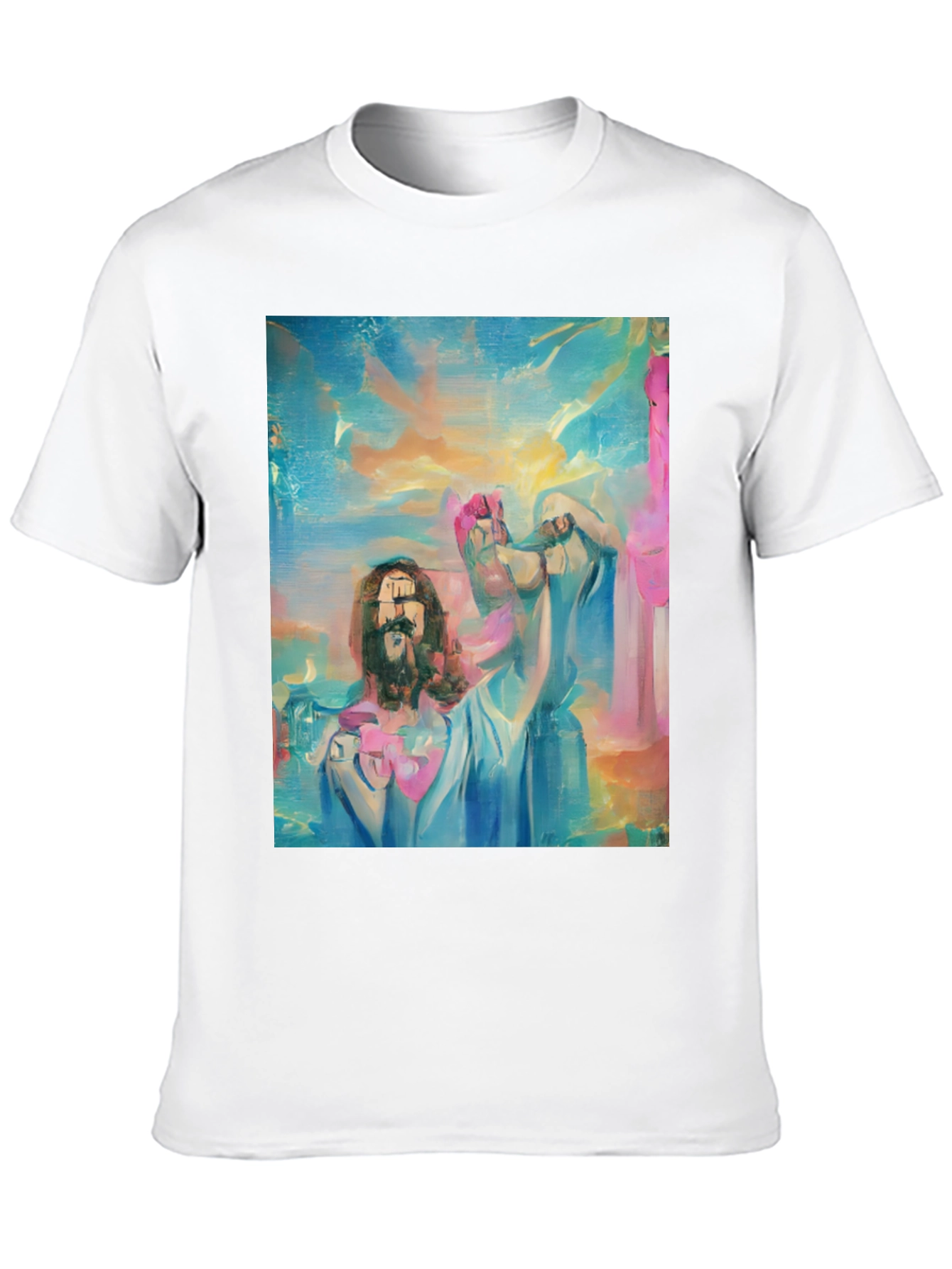 Abstract Art Tee - Unique Graphic Print T-Shirt