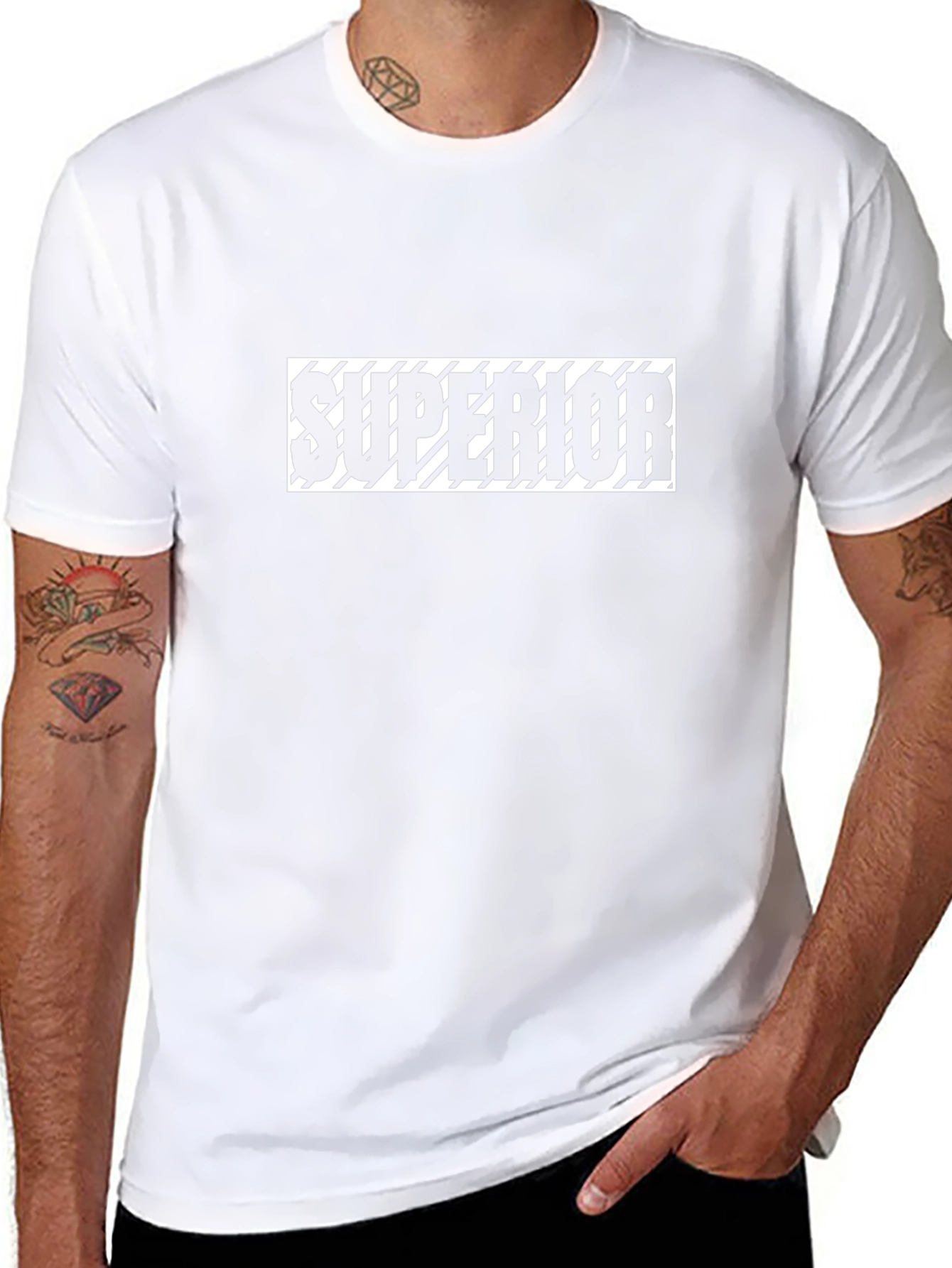 Superior Graphic Black T-Shirt