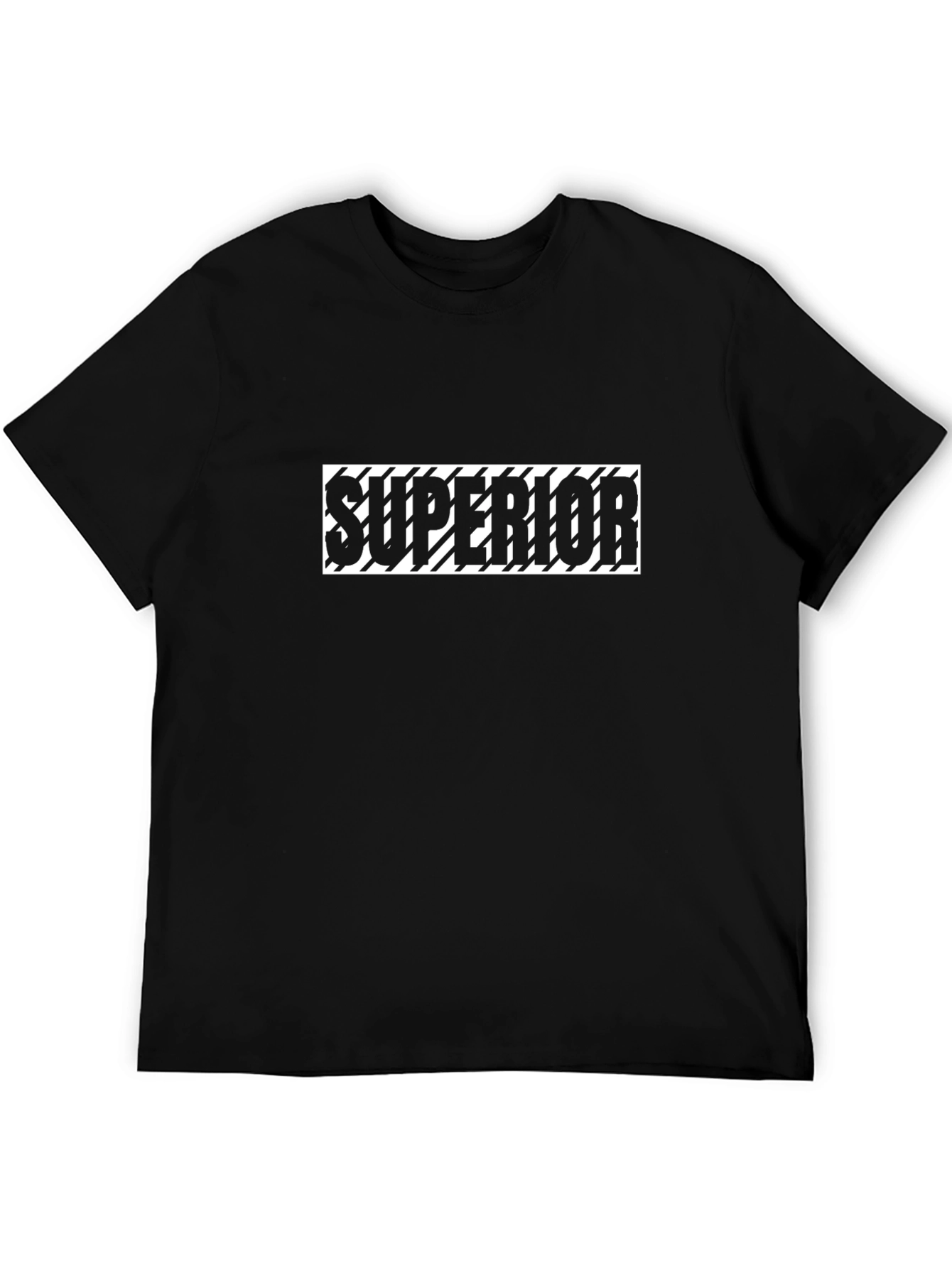 Superior Graphic Black T-Shirt