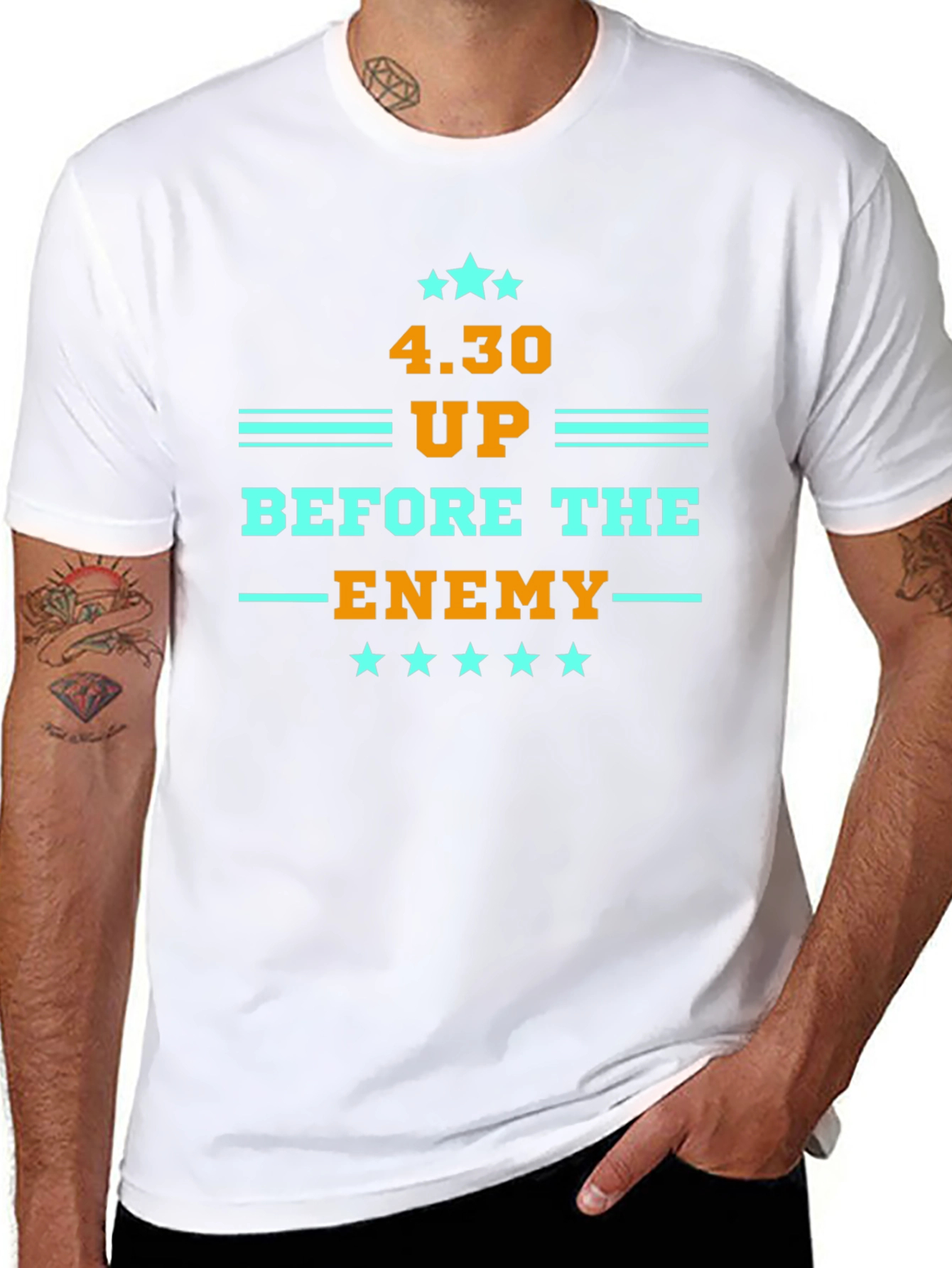 4.30 UP Before The Enemy Graphic Tee