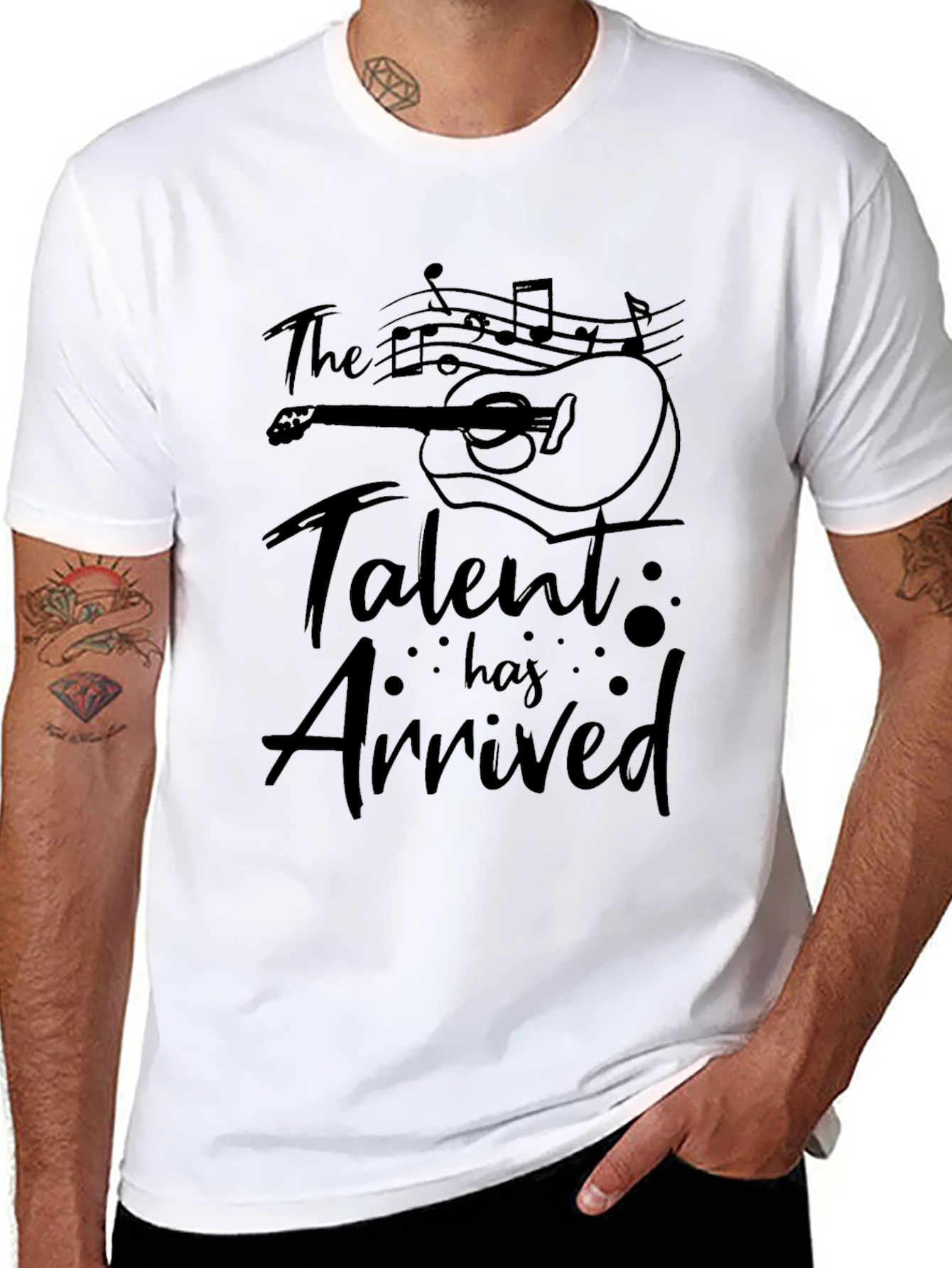 Talent Arrived Guitar T-Shirt