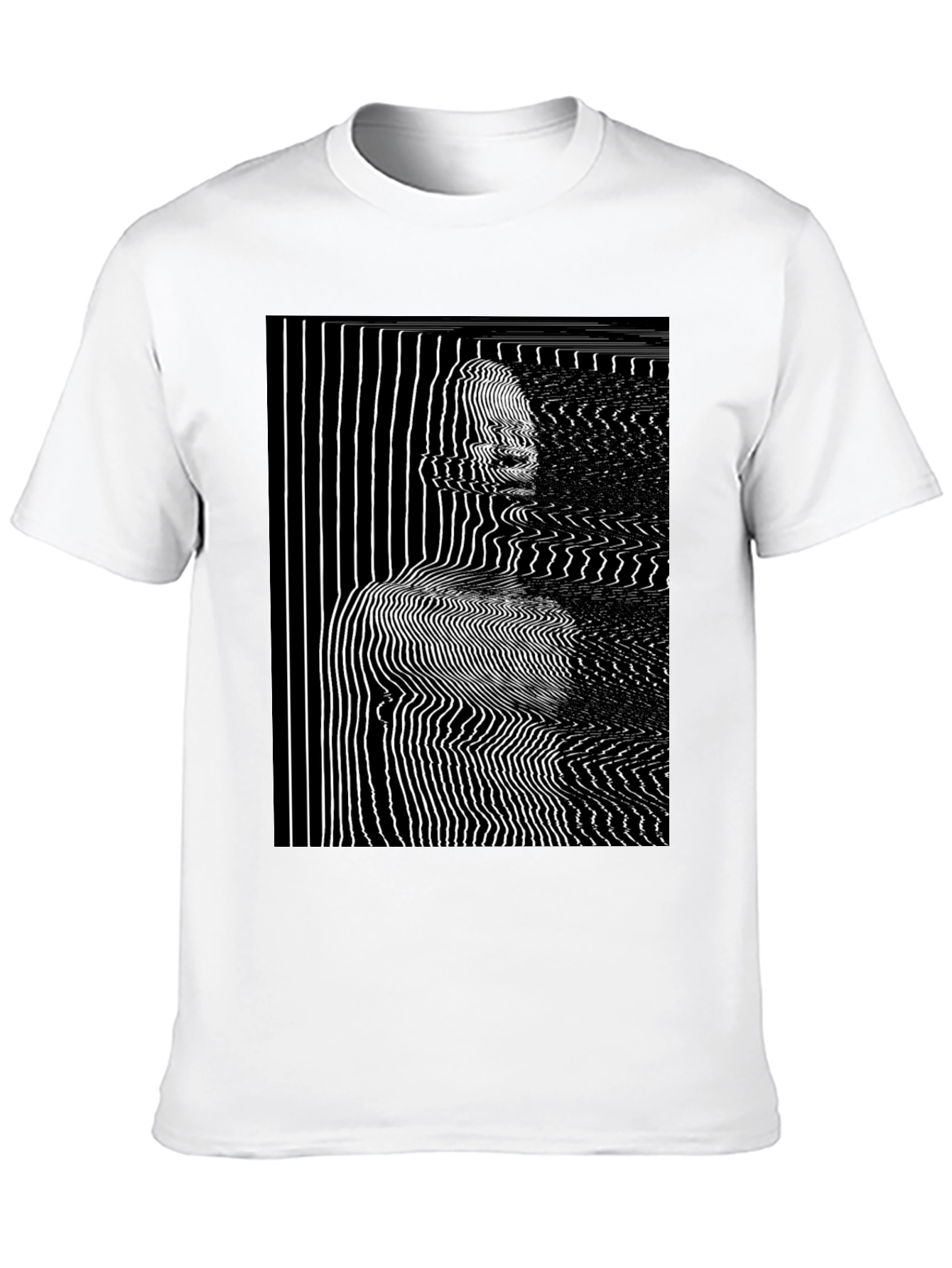 Abstract Graphic Tee - Modern Art T-Shirt