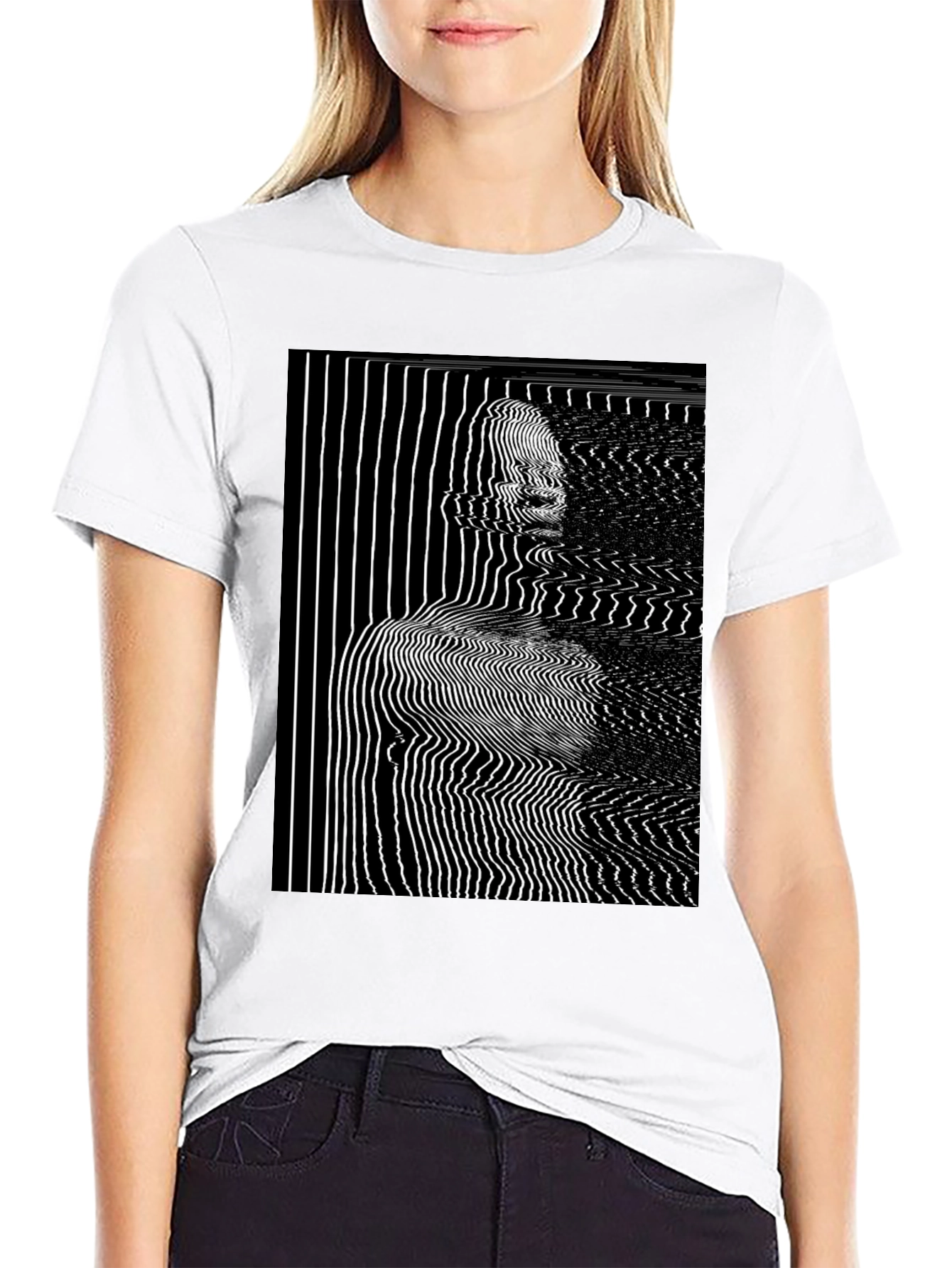 Abstract Graphic Tee - Modern Art T-Shirt