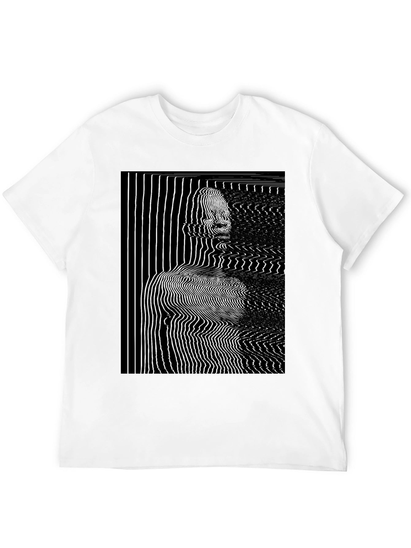 Abstract Graphic Tee - Modern Art T-Shirt
