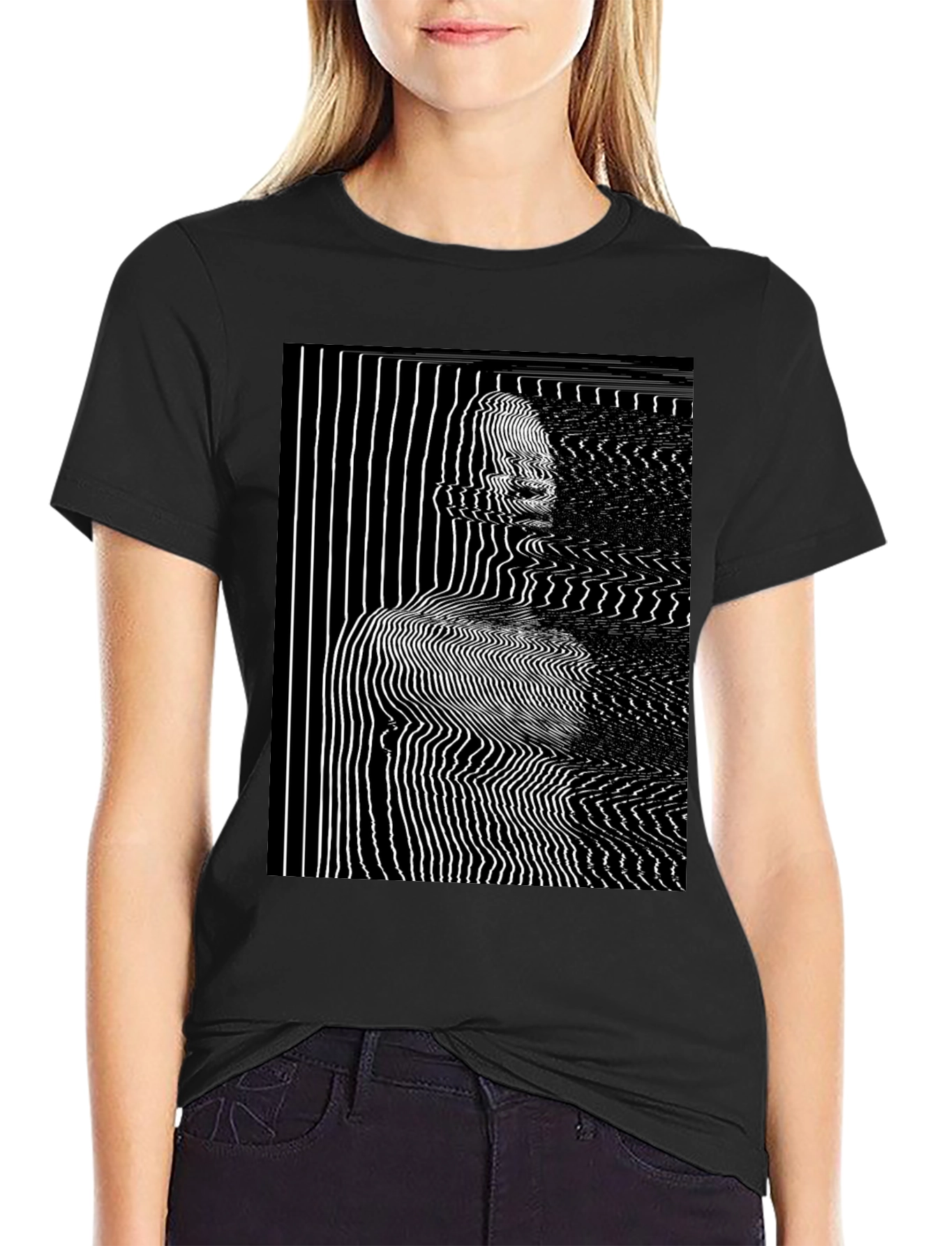 Abstract Graphic Tee - Modern Art T-Shirt
