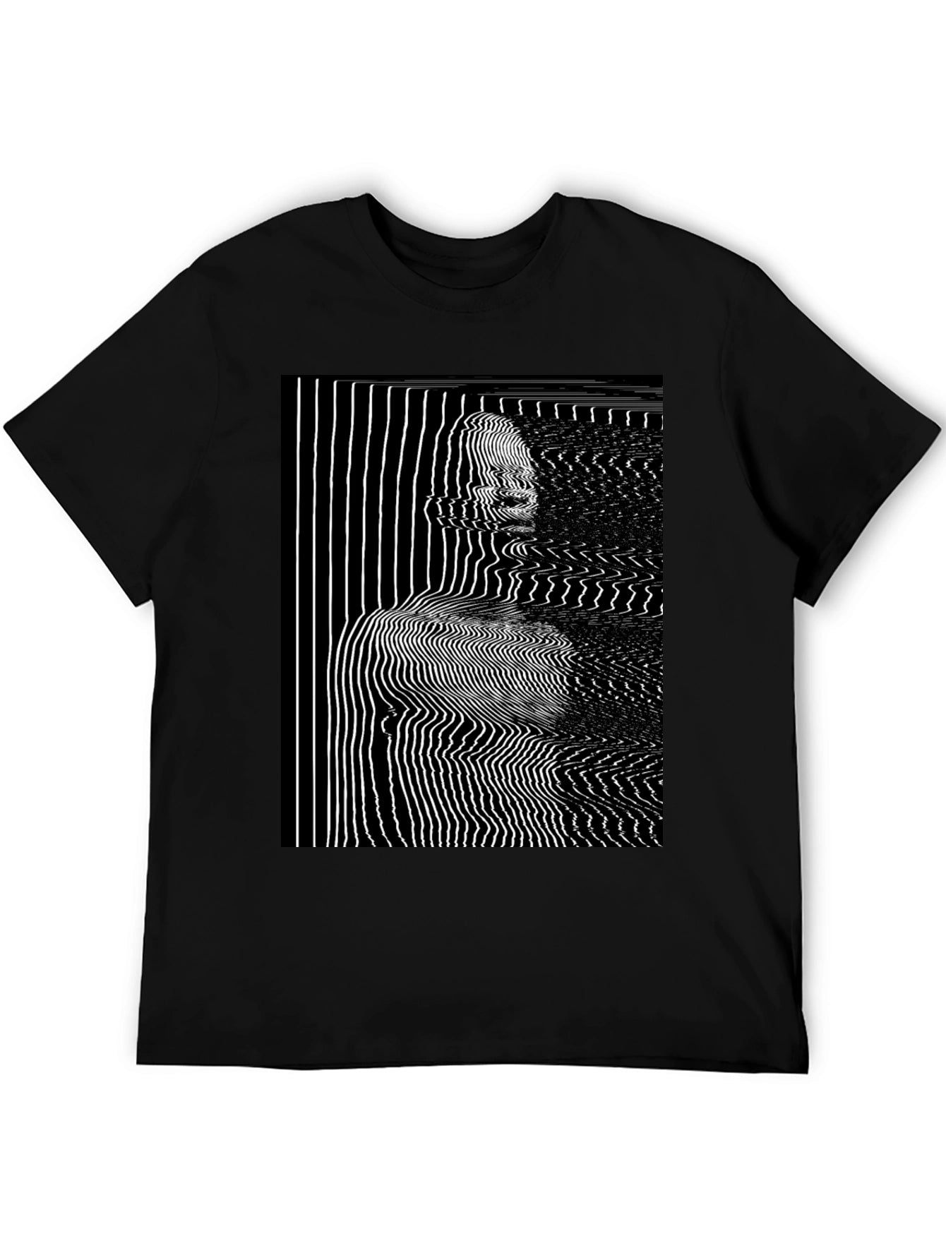 Abstract Graphic Tee - Modern Art T-Shirt