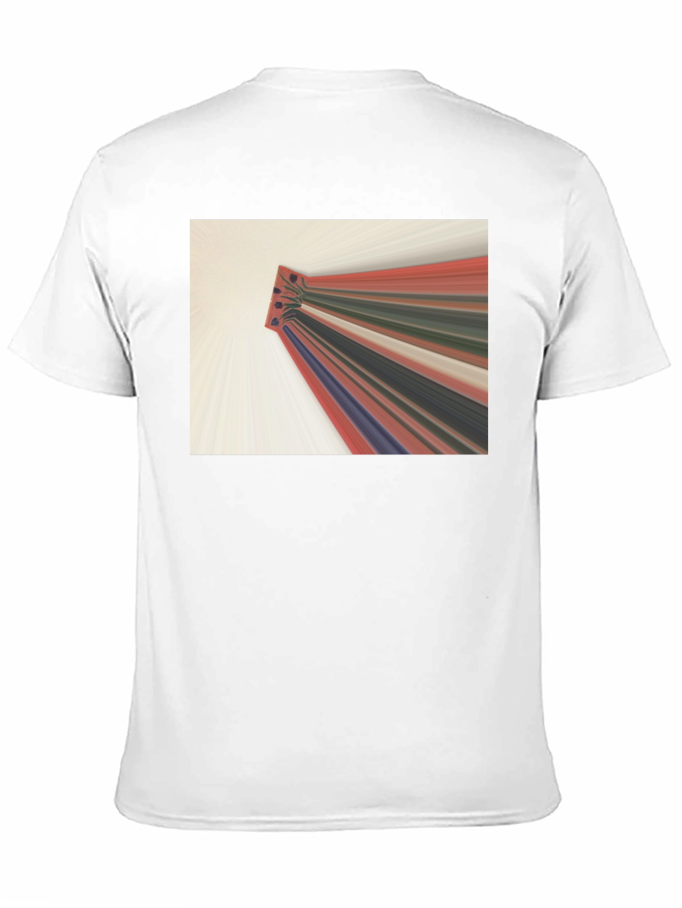 Abstract Graphic Tee - Black