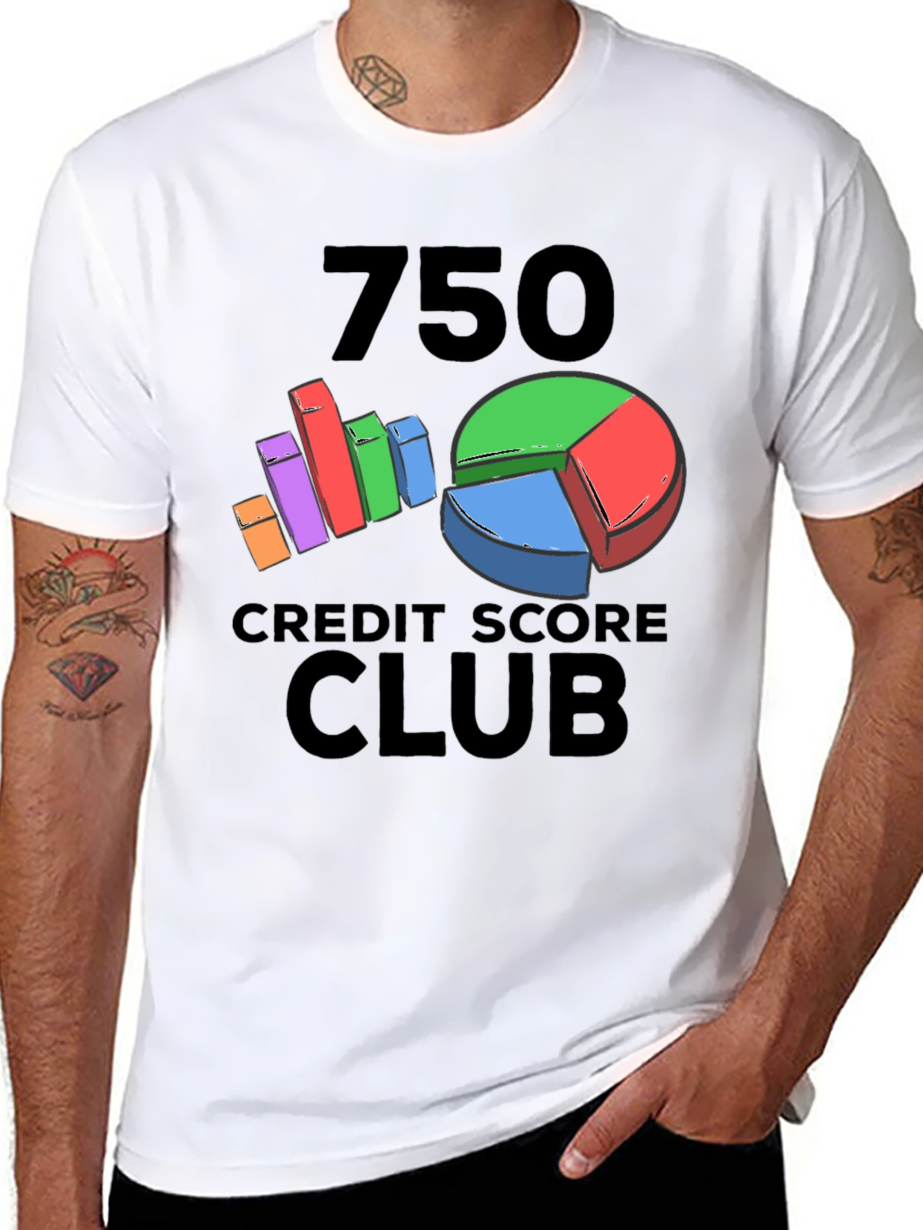 750 Credit Score Club T-Shirt