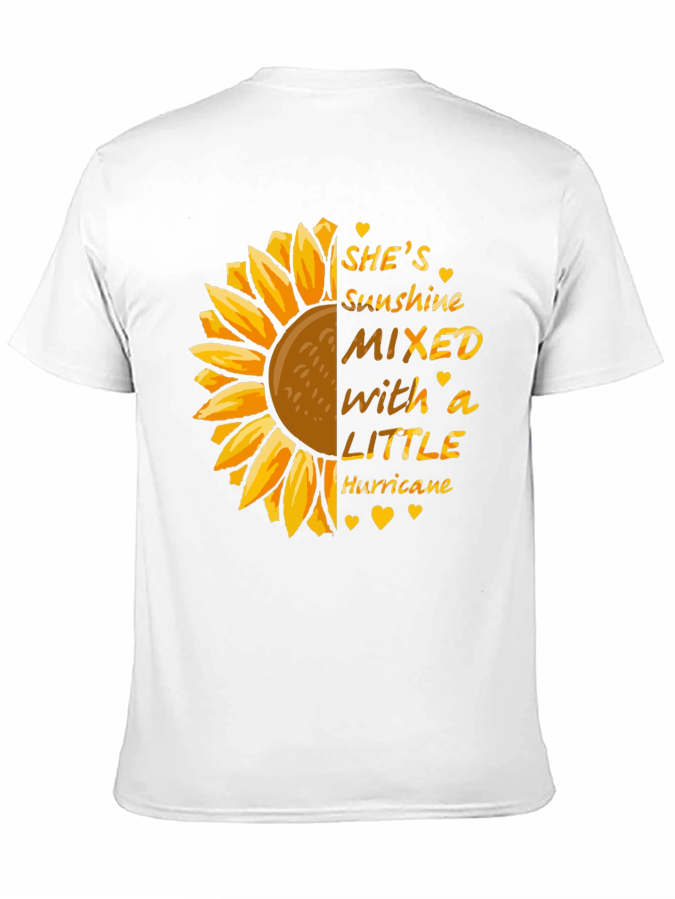 Sunshine Hurricane Sunflower Graphic Tee