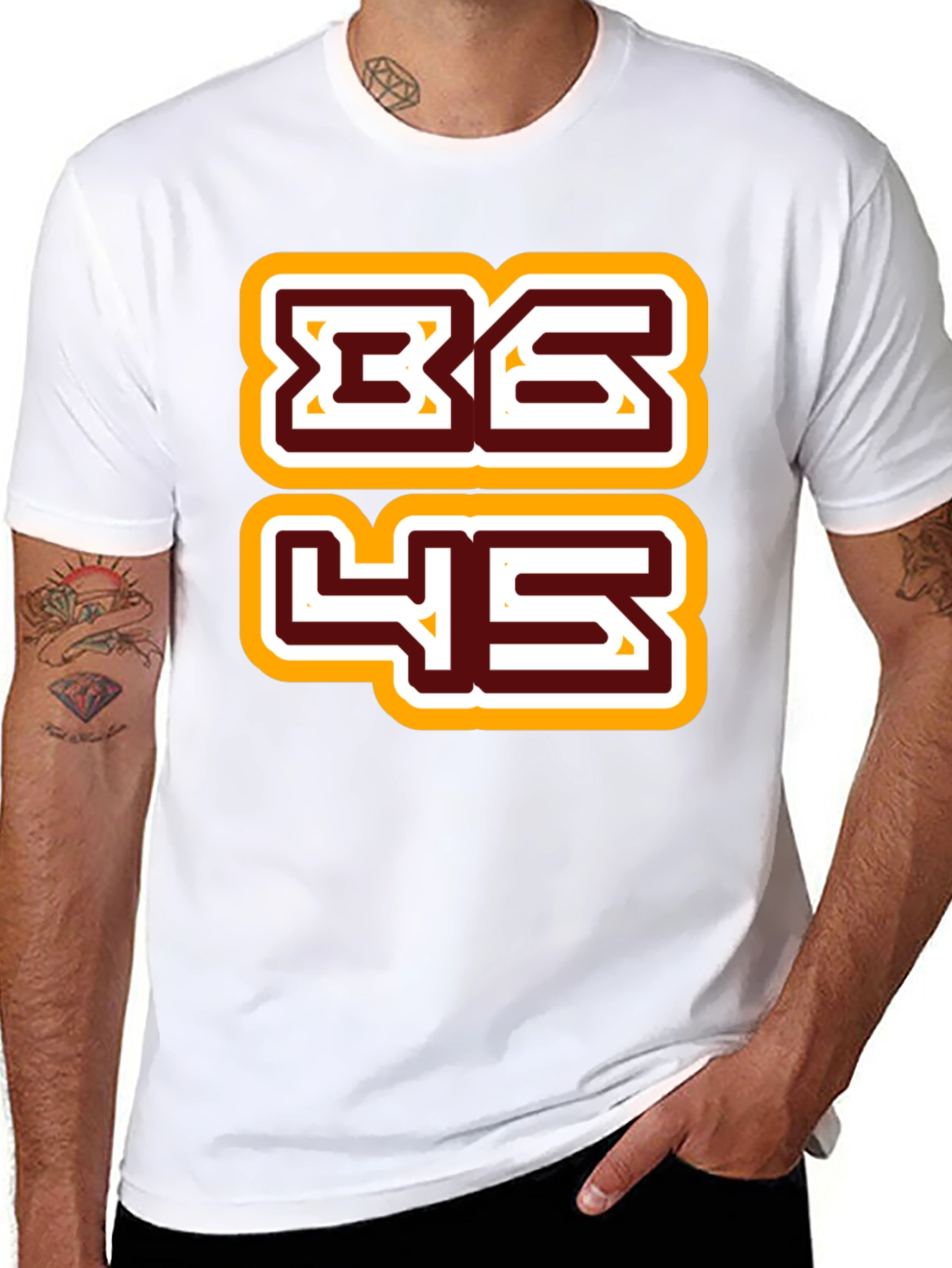 86 45 Graphic T-Shirt