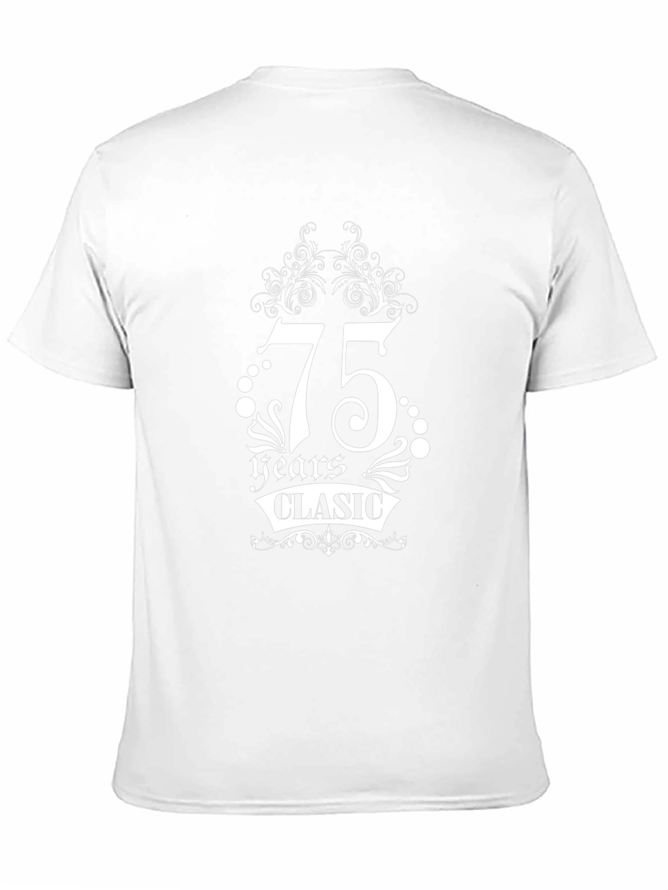 75 Years Classic Black T-Shirt