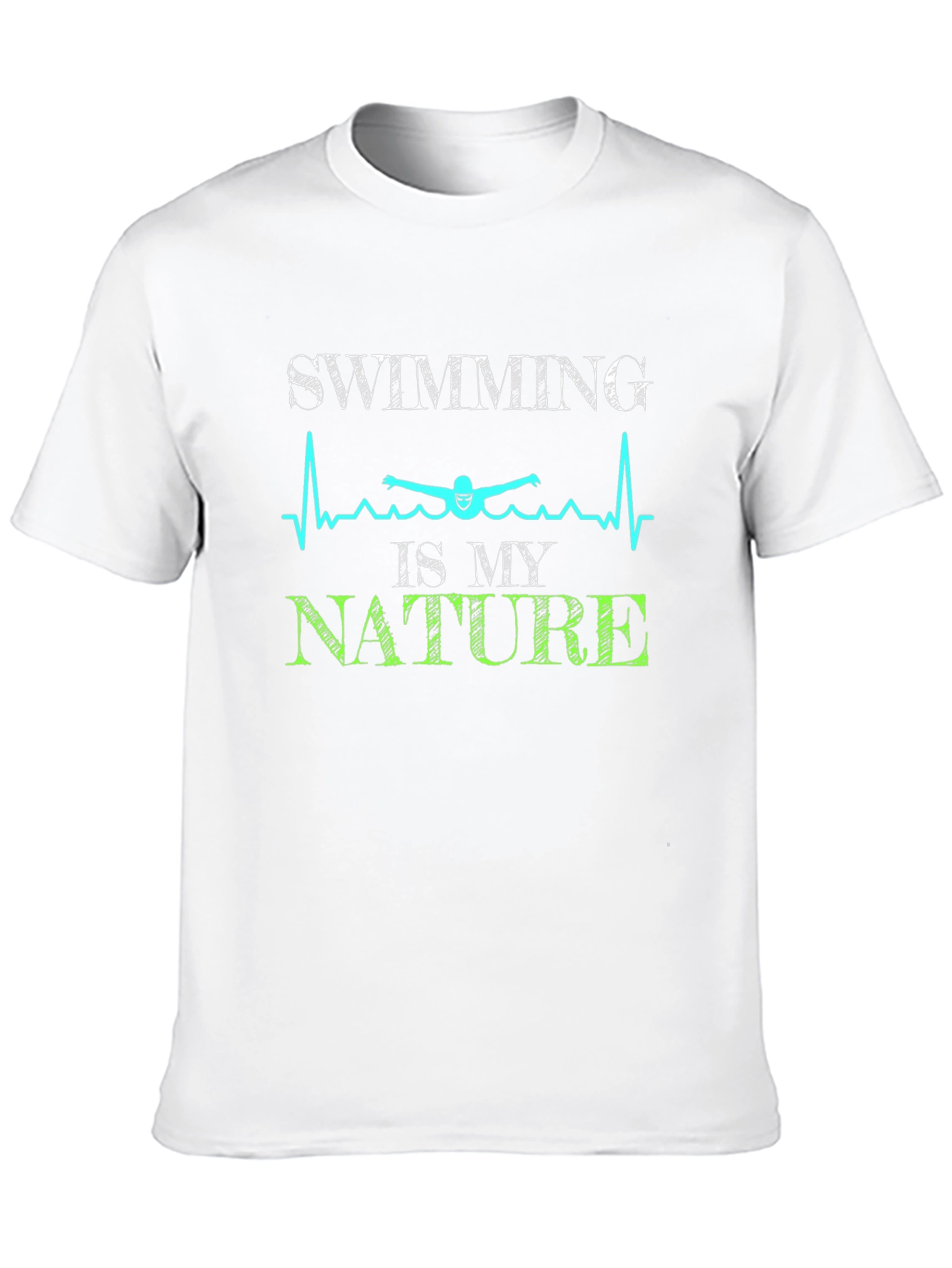 Swimming is My Nature T-Shirt - Unique Design