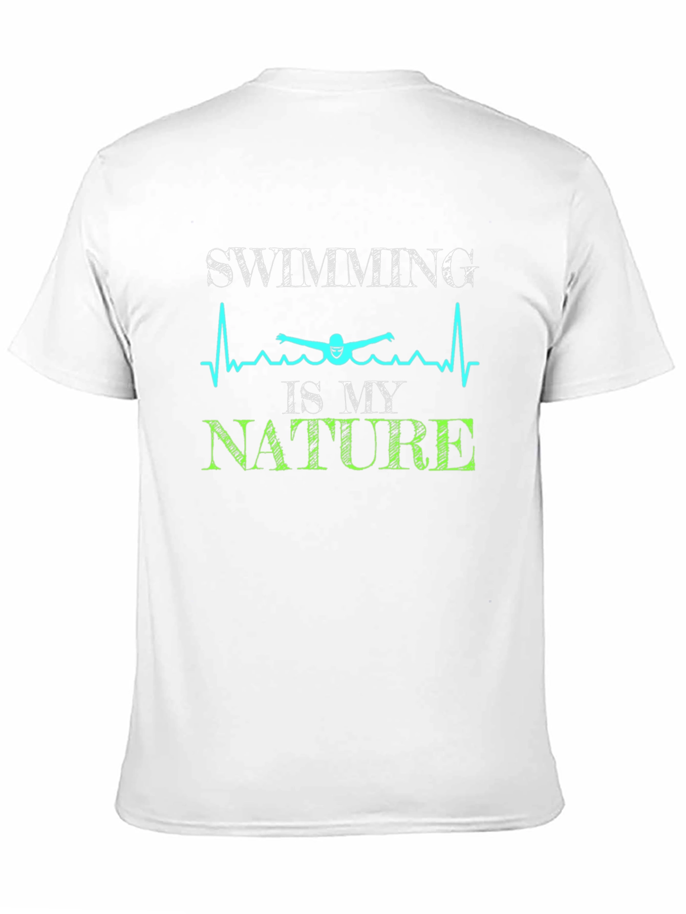 Swimming is My Nature T-Shirt - Unique Design