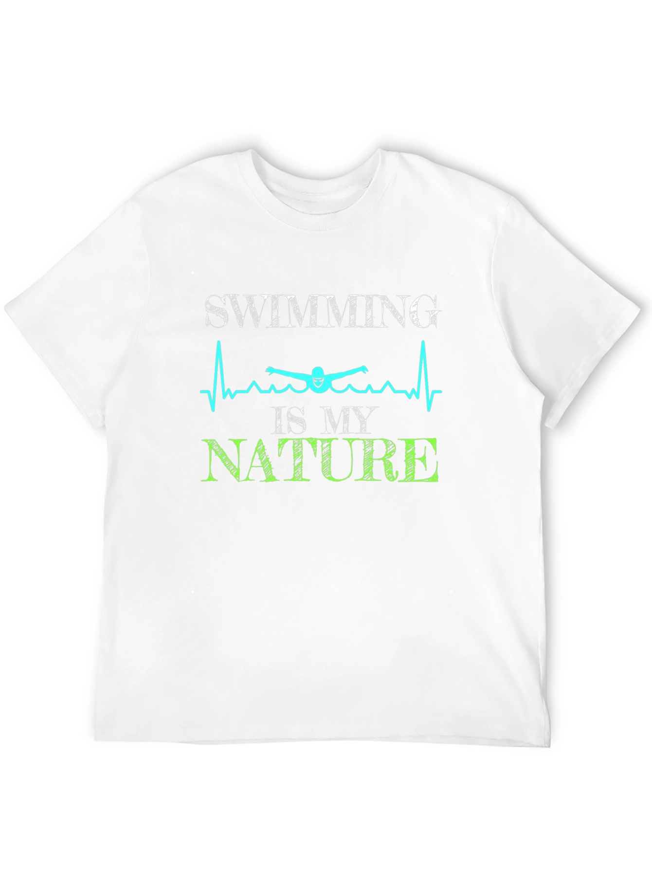 Swimming is My Nature T-Shirt - Unique Design