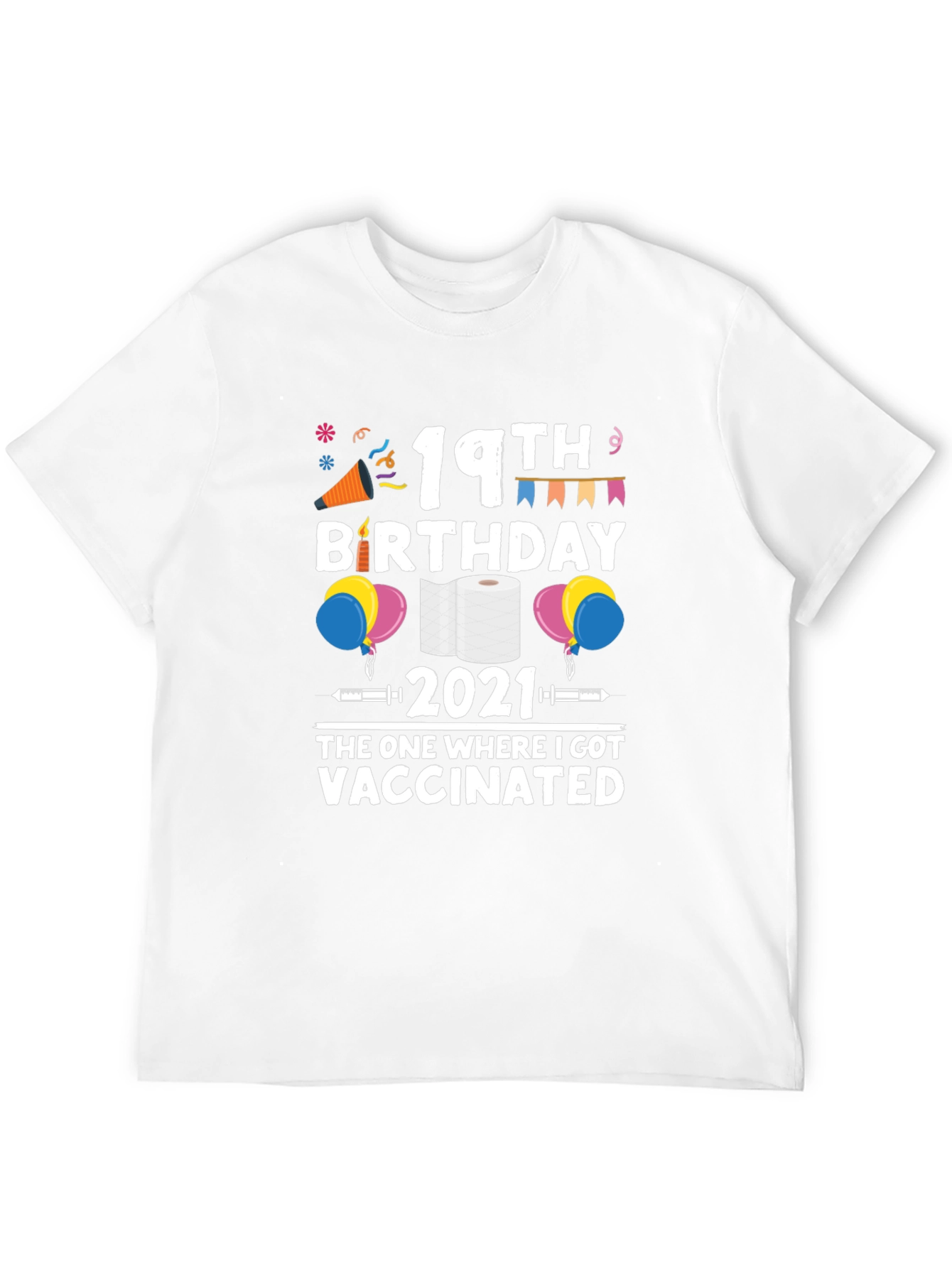 19th Birthday Vaccinated 2021 T-Shirt