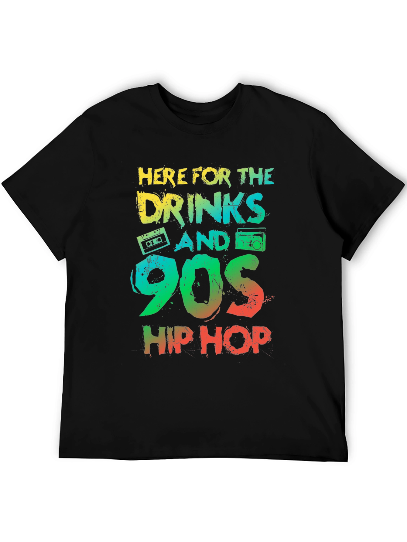 90s Hip Hop Drinks Graphic Tee