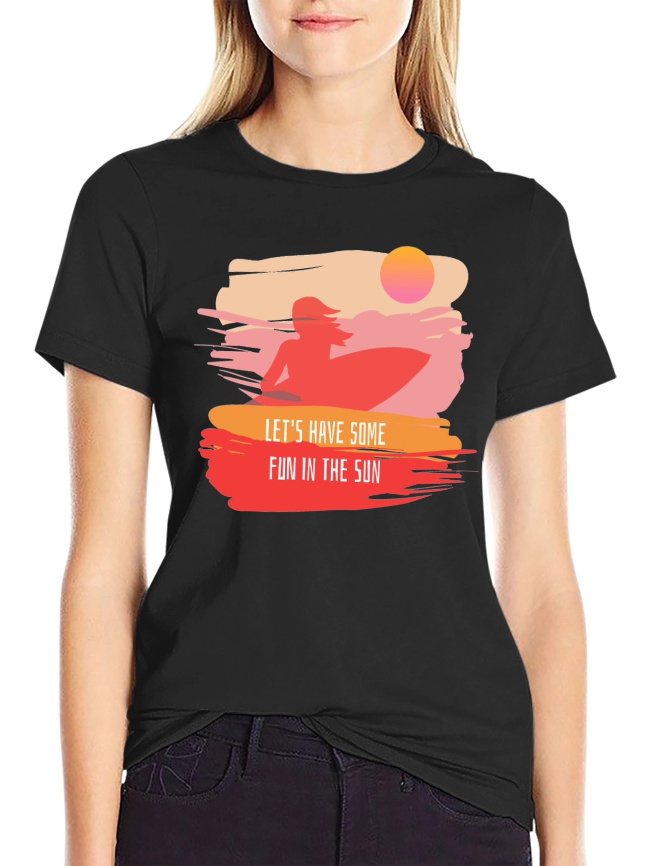 Summer Fun Surf T-Shirt - Stylish Graphic Tee