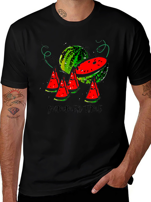 Summer Time Watermelon Graphic Tee