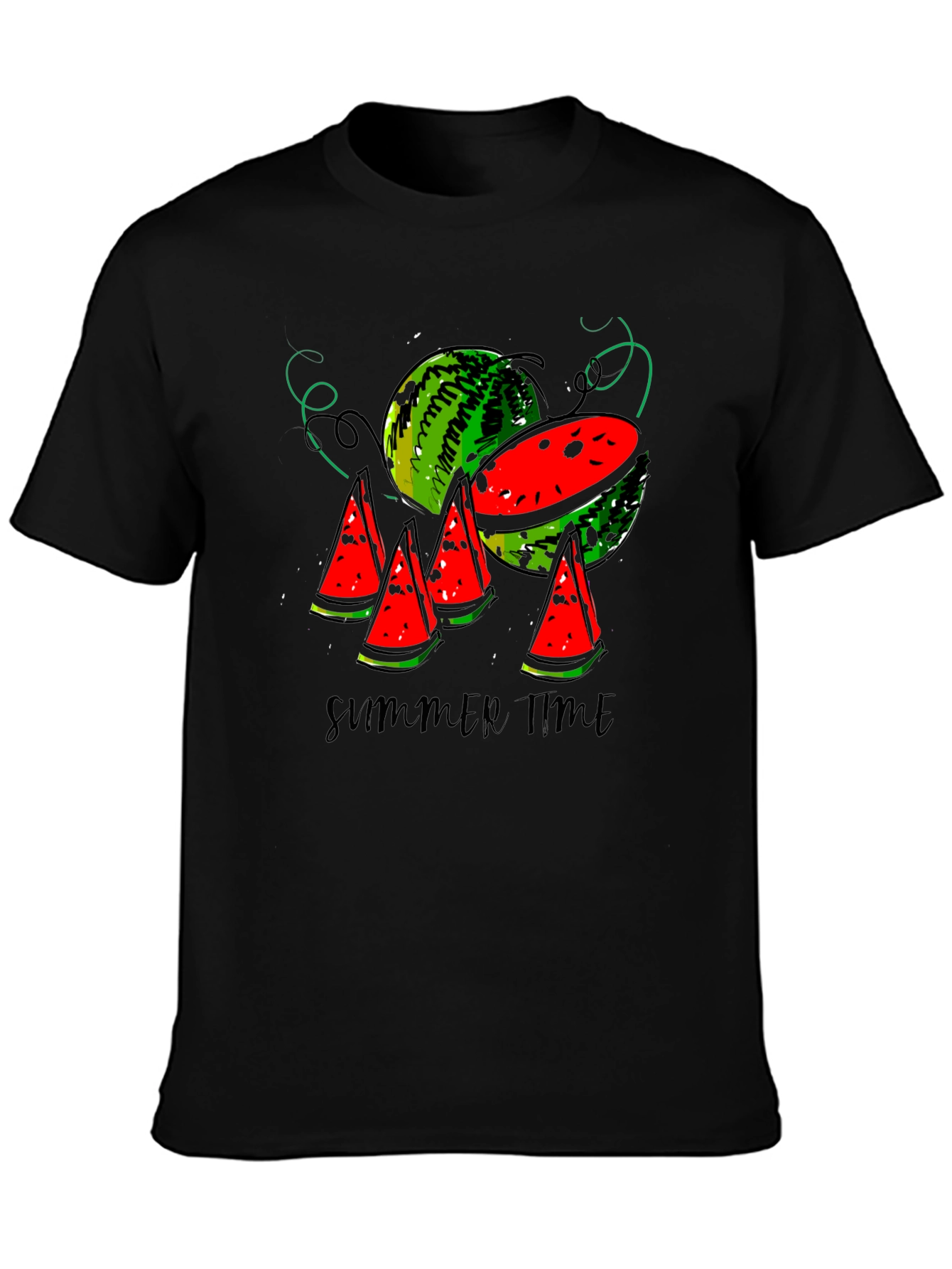 Summer Time Watermelon Graphic Tee
