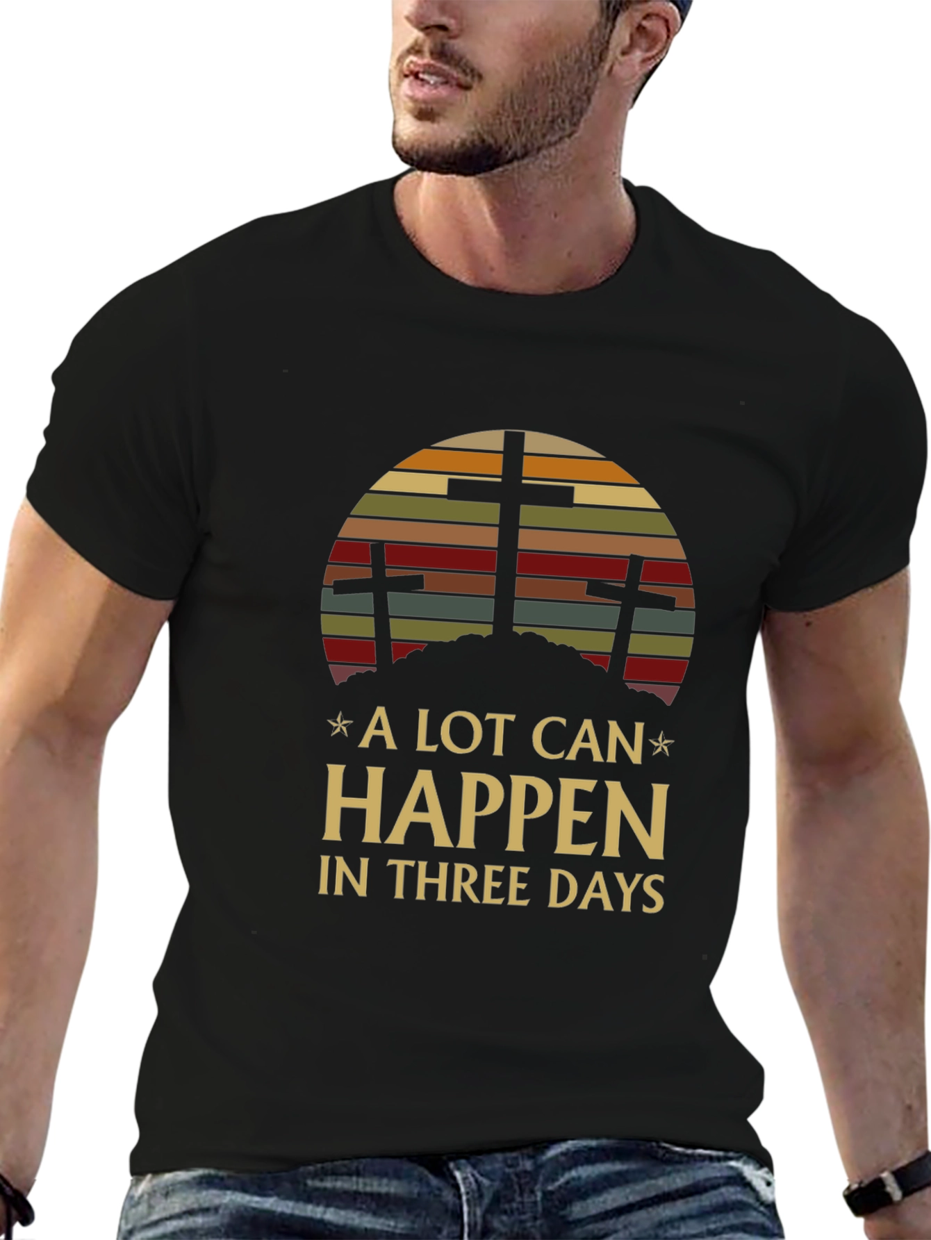 A Lot Can Happen In Three Days Graphic Tee