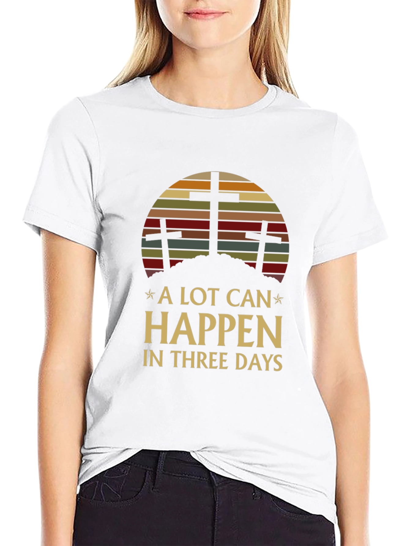 A Lot Can Happen In Three Days Graphic Tee