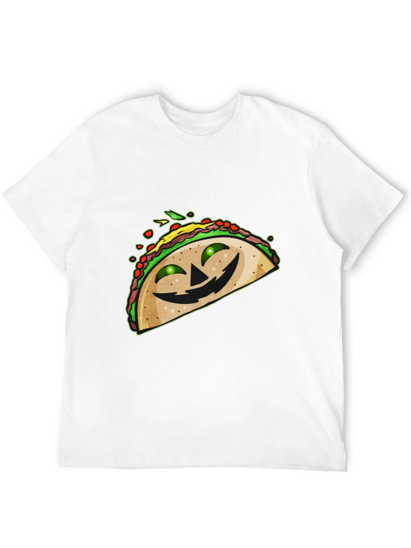 Taco Jack-o-Lantern Funny Halloween T-Shirt