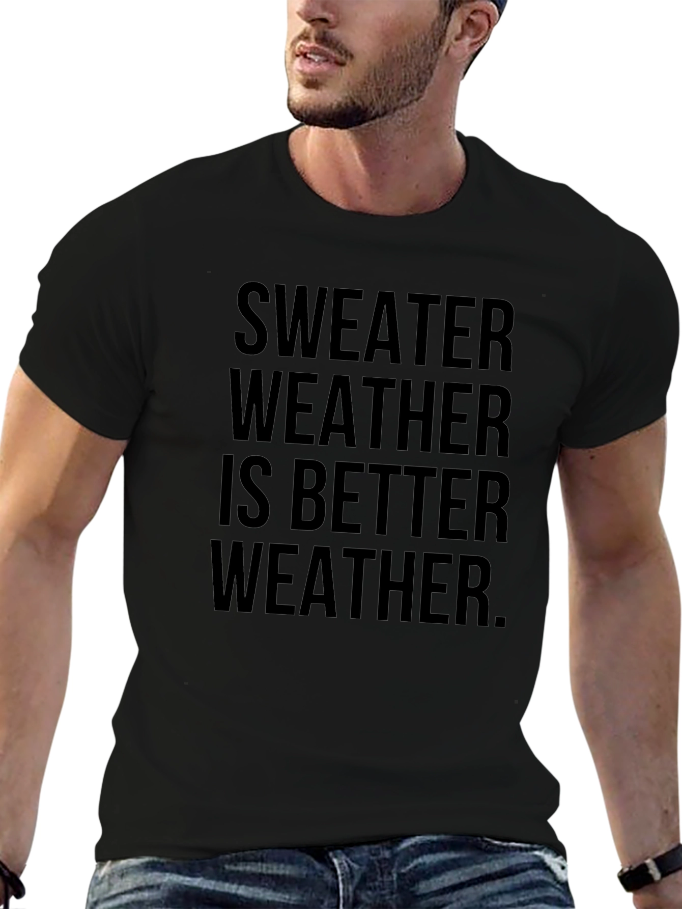 Sweater Weather Graphic T-Shirt