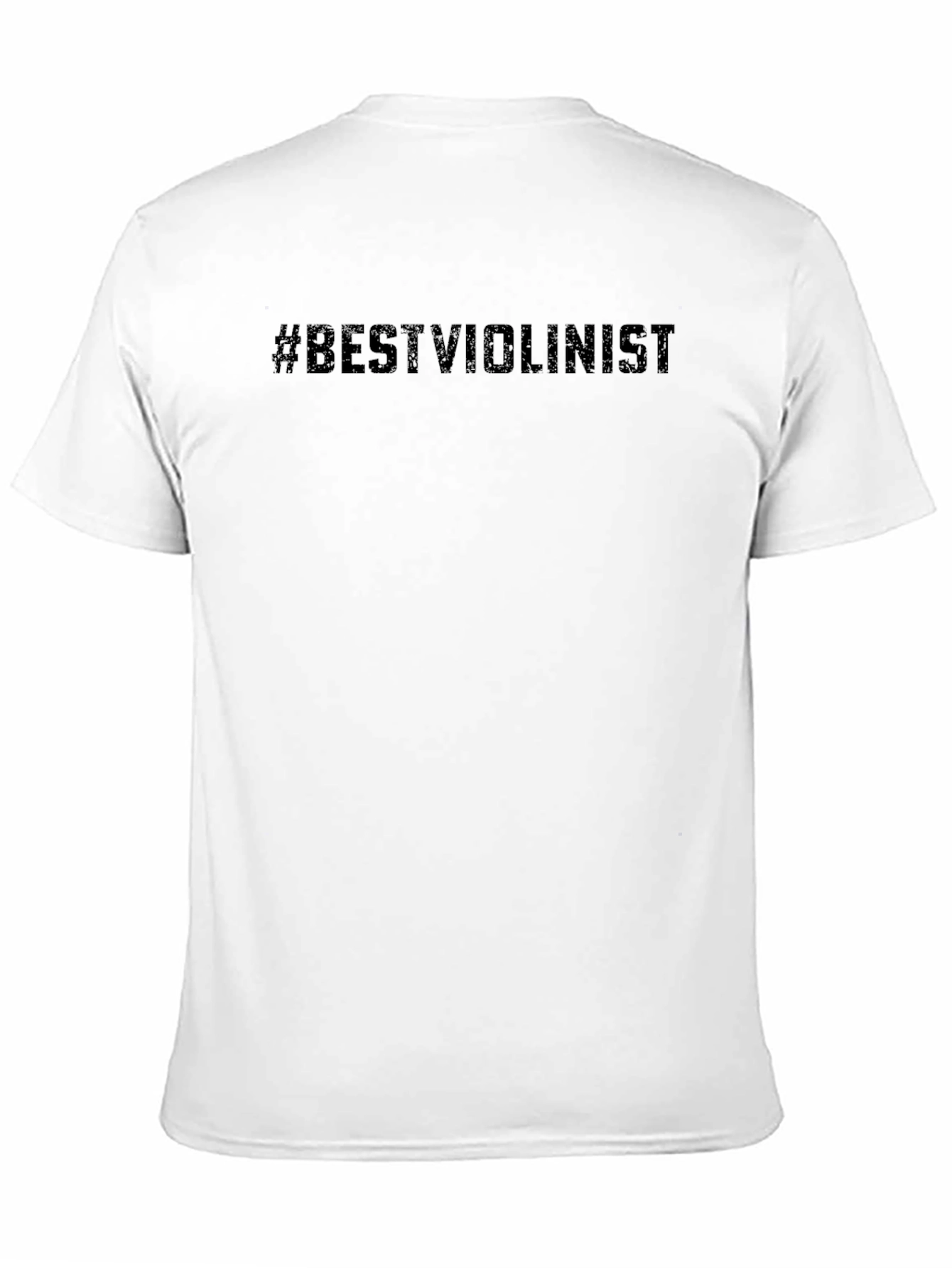 #BestViolinist Black T-Shirt - Music Lover Tee