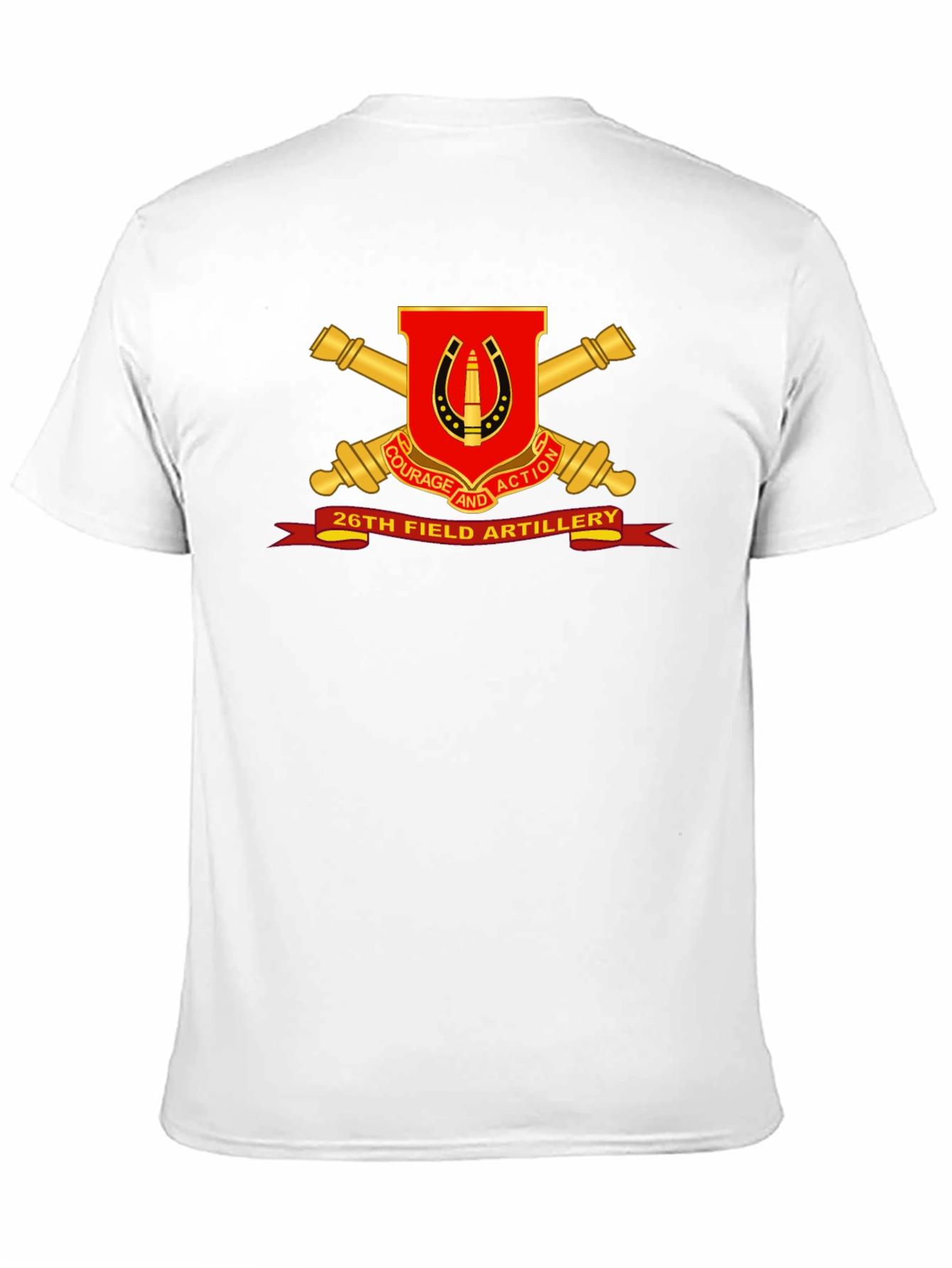 26th Field Artillery T-Shirt - Courage and Action