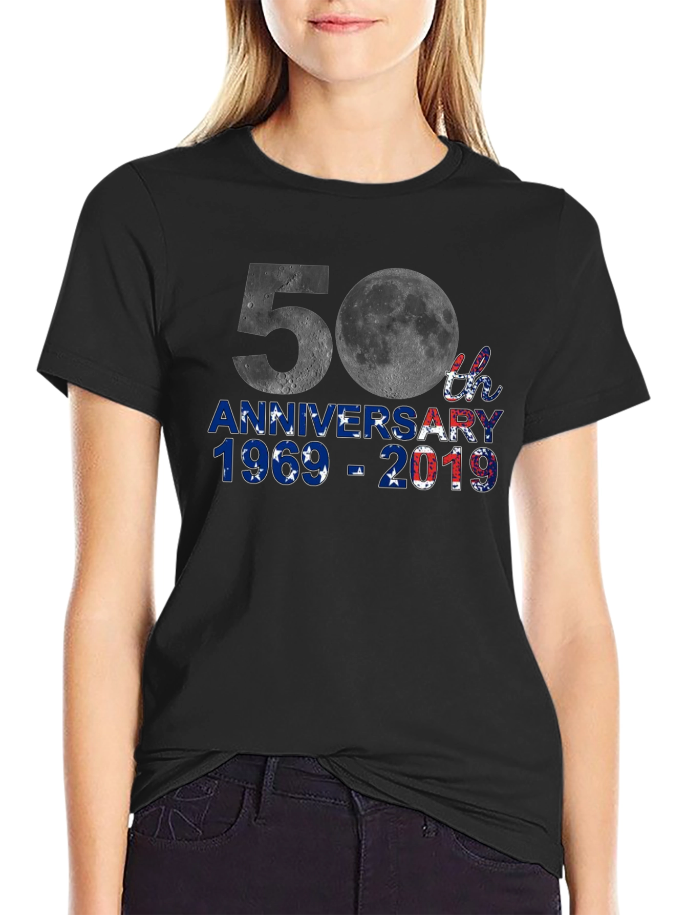 50th Anniversary Moon Landing Graphic T-Shirt