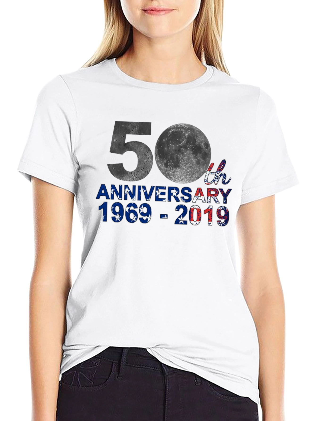50th Anniversary Moon Landing Graphic T-Shirt