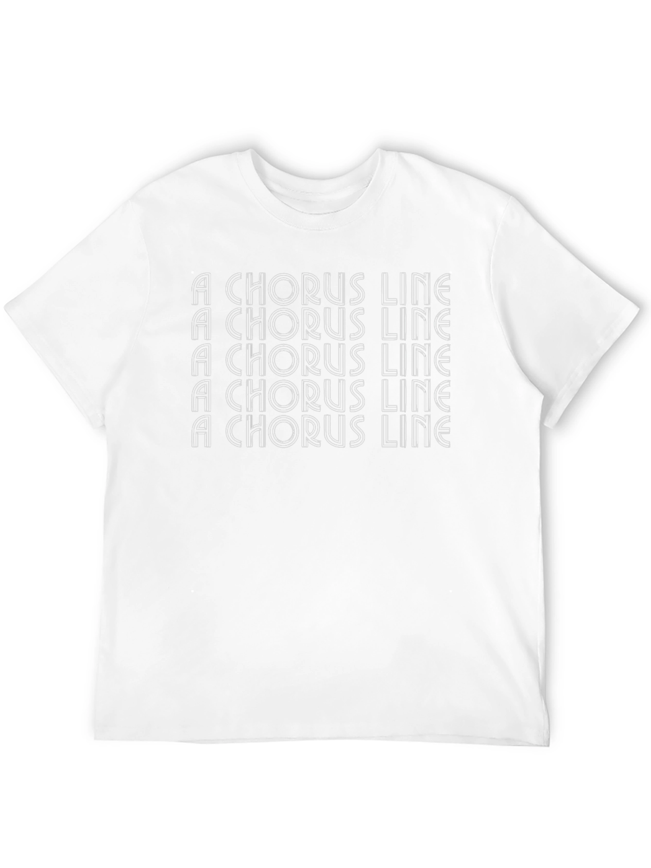 A Chorus Line T-Shirt - Black Crew Neck