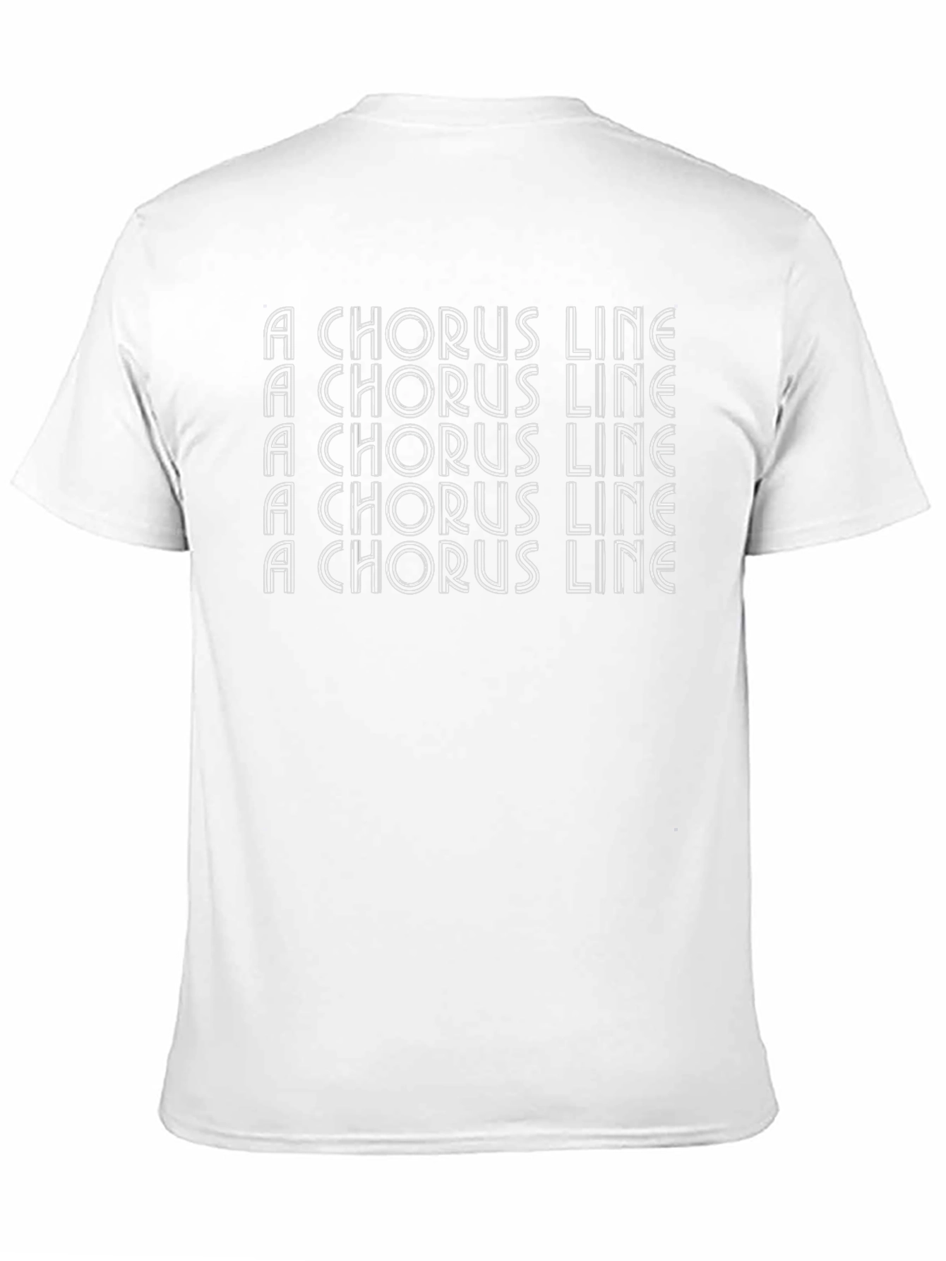 A Chorus Line T-Shirt - Black Crew Neck