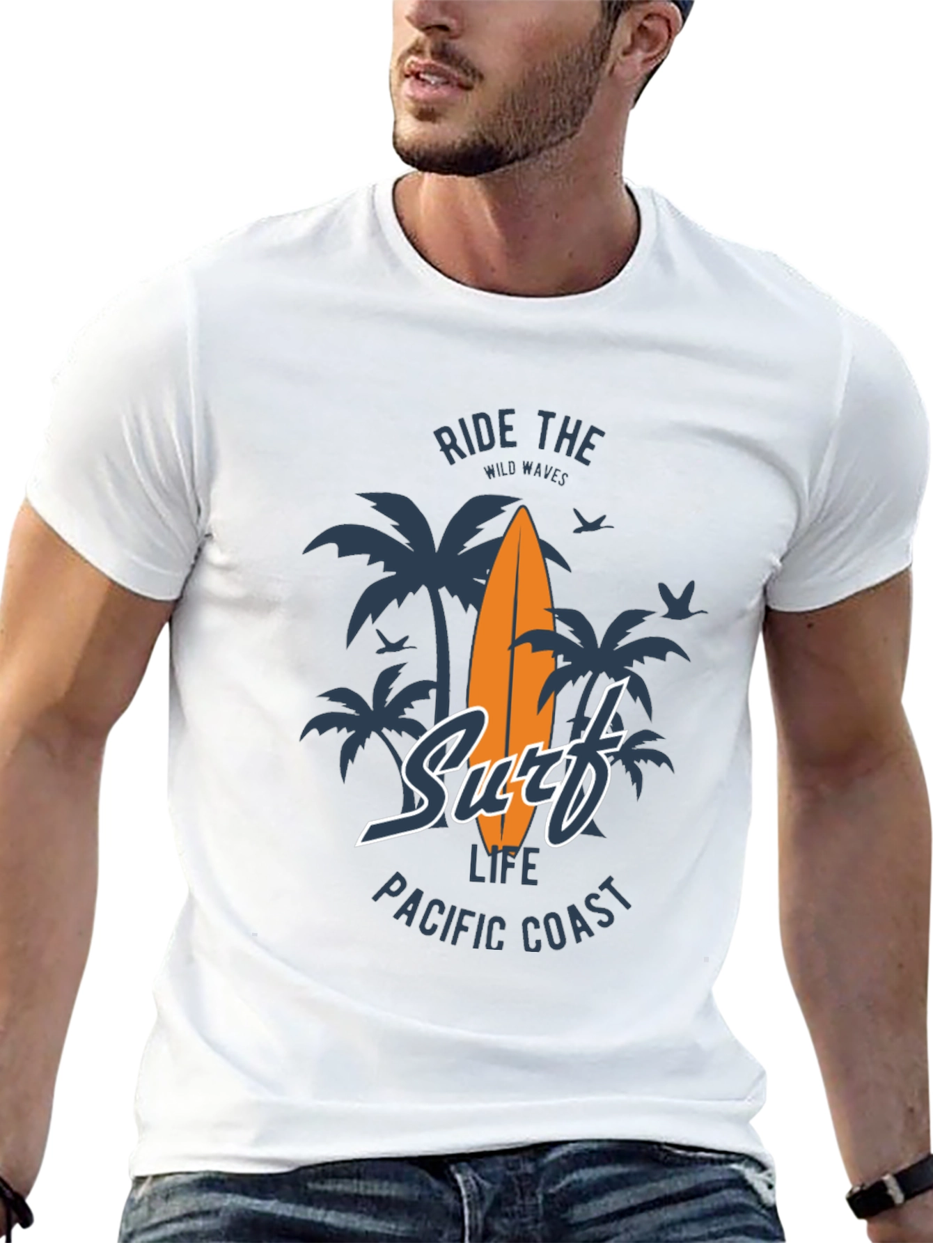 Surf Life T-Shirt - Ride the Wild Waves