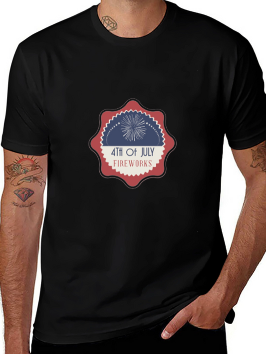 4th of July Fireworks Graphic Tee
