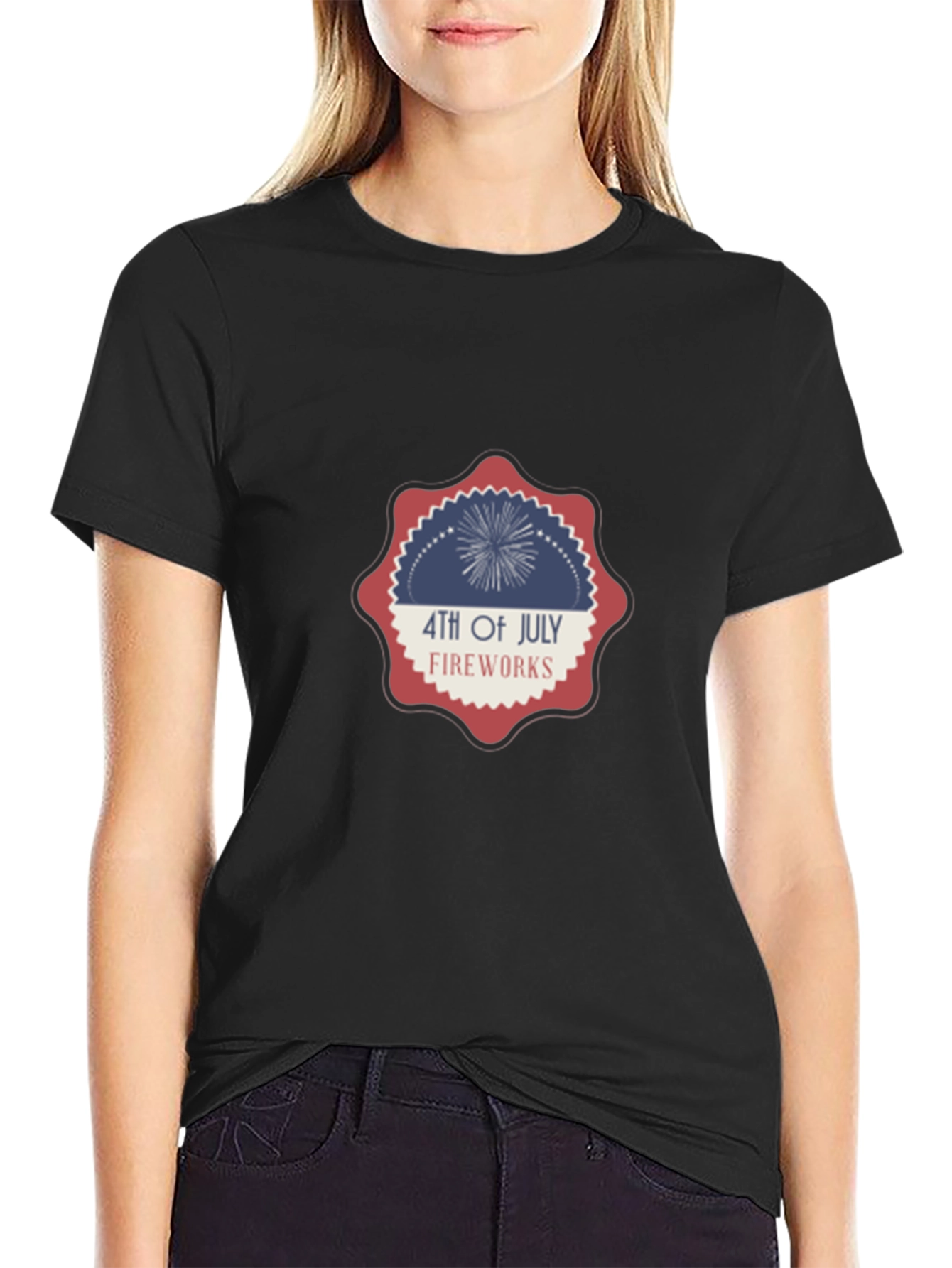 4th of July Fireworks Graphic Tee